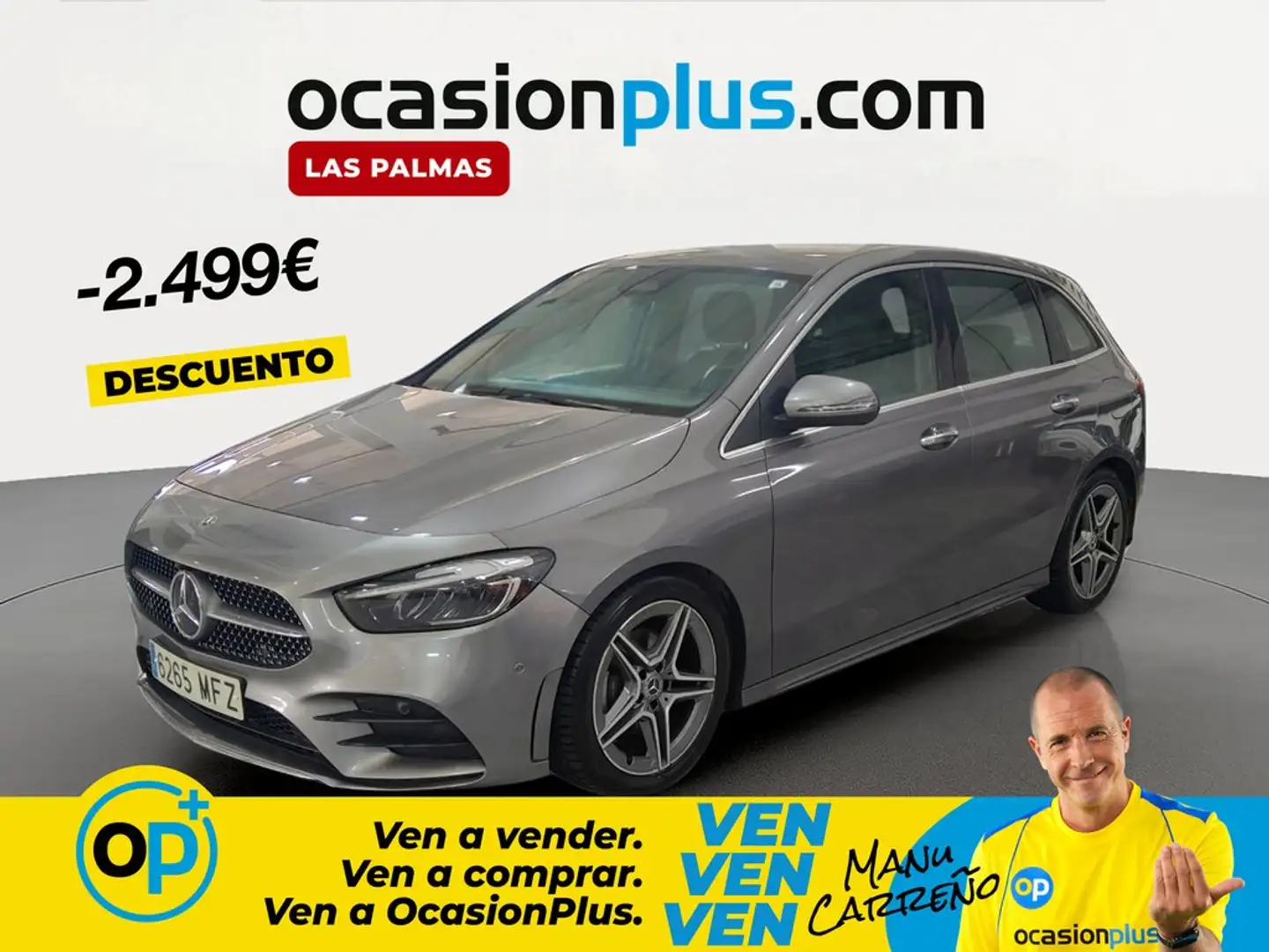 Mercedes-Benz B 200 200d Gris - 1