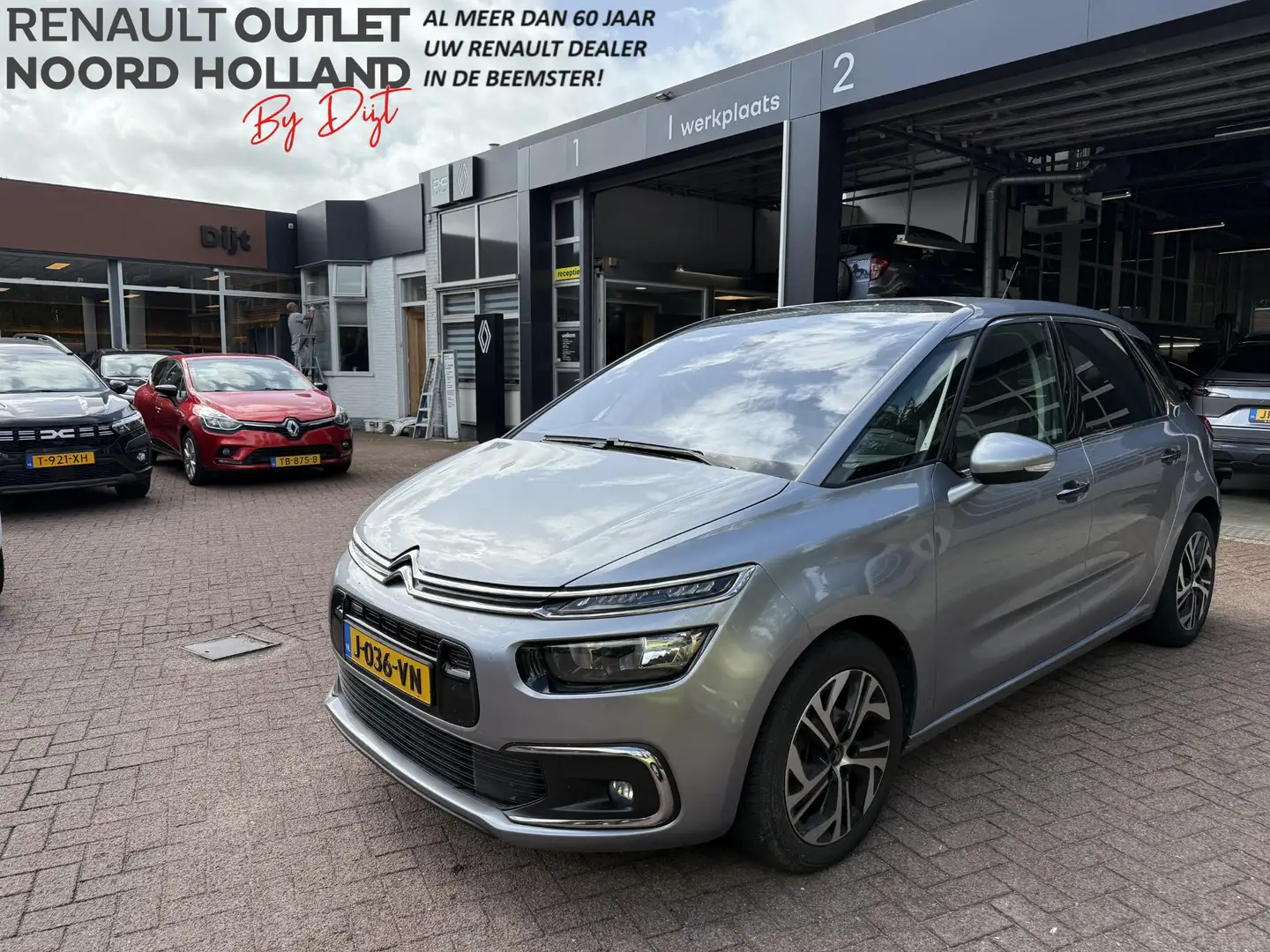 Citroen C4 Picasso 1.2 PureTech Feel Gris - 1