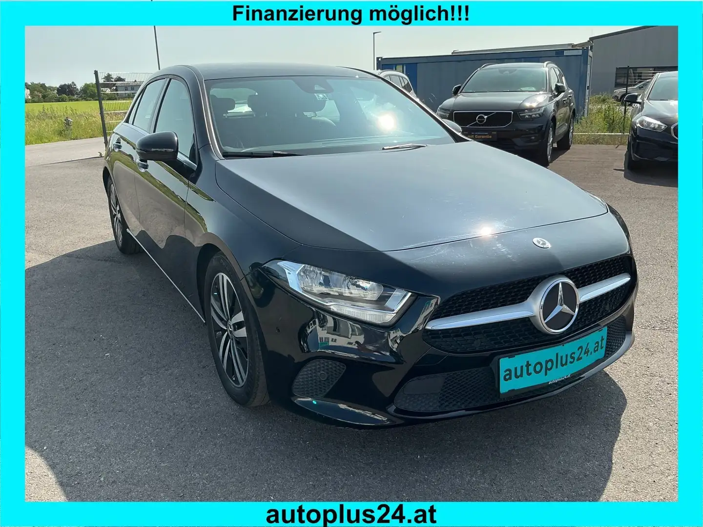 Mercedes-Benz A 200 d Aut. *NAVI TEILLEDER Schwarz - 1
