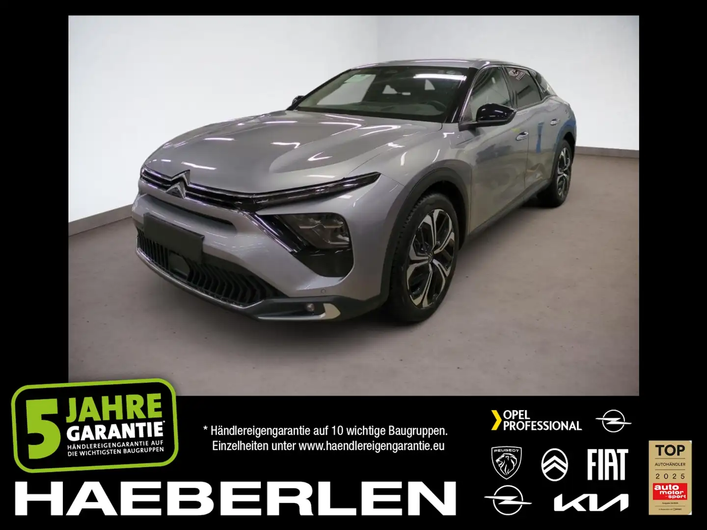 Citroen C5 X 1.2 PureTech 130 Plus LED+Navi+2xKlima+Kam. Grijs - 1