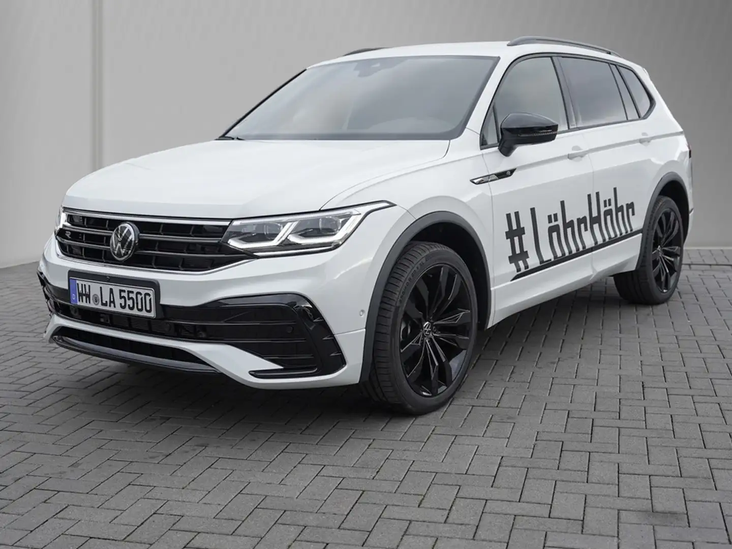Volkswagen Tiguan Allspace R-Line DSG 4Mot 7-Sitz Area AHV Weiß - 2