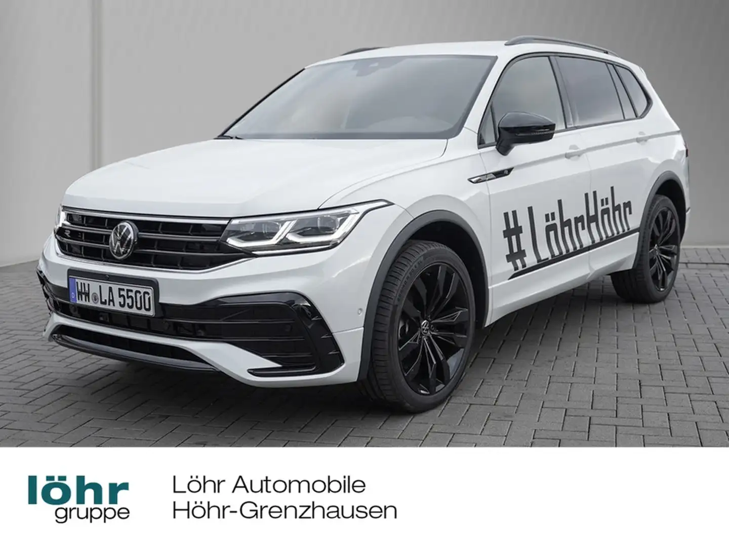 Volkswagen Tiguan Allspace R-Line DSG 4Mot 7-Sitz Area AHV Weiß - 1