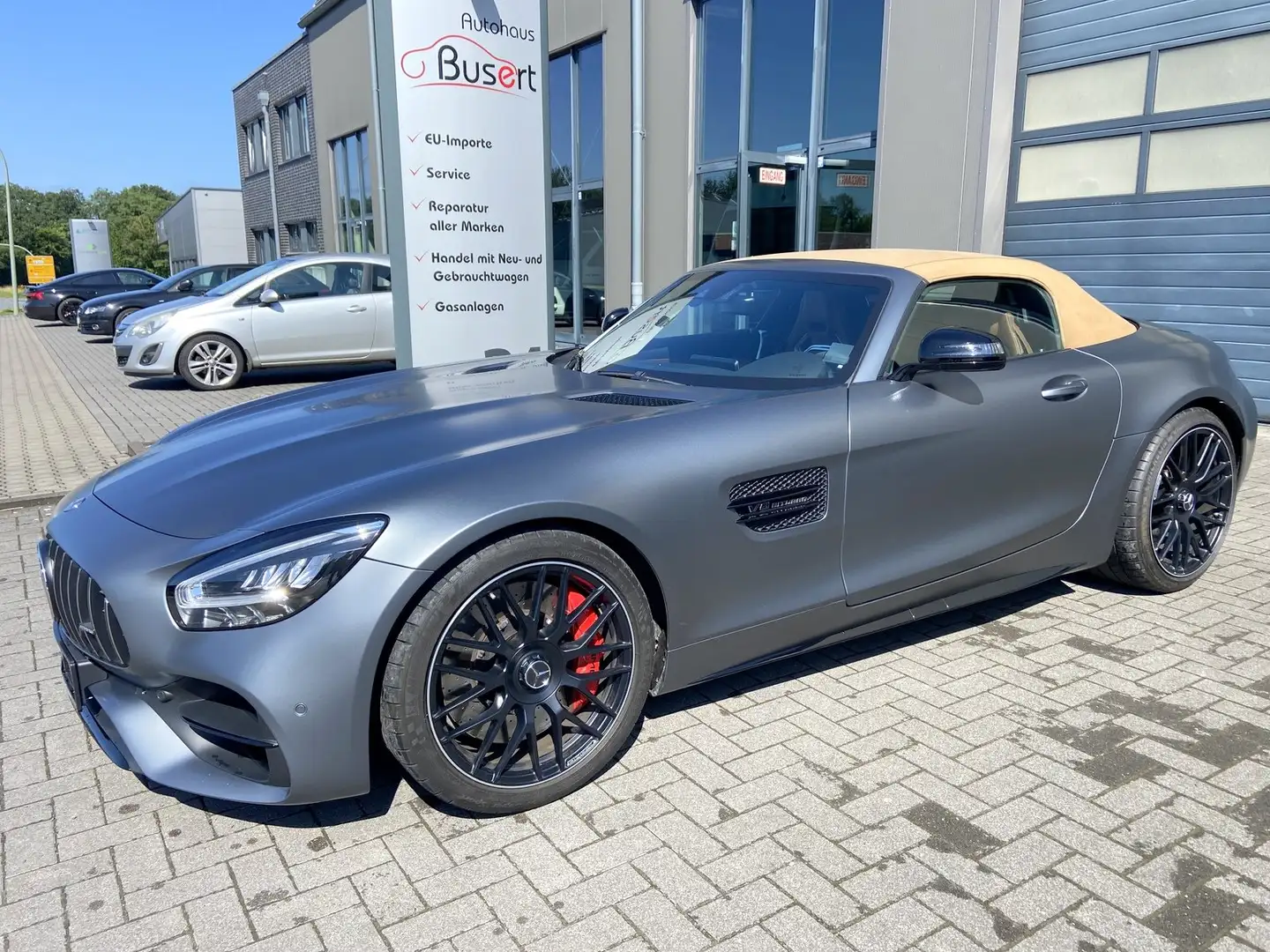 Mercedes-Benz AMG GT C Roadster/Magno/Leder Exclusiv/Airscarf/ Grau - 1
