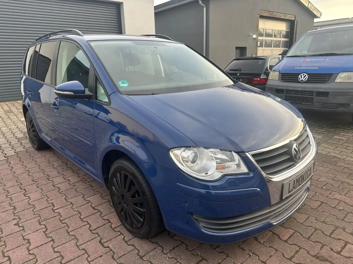 Volkswagen Touran 1.4 TSI*Scheckheft*Navi*Parkhilfe*Klima* Kék - 1