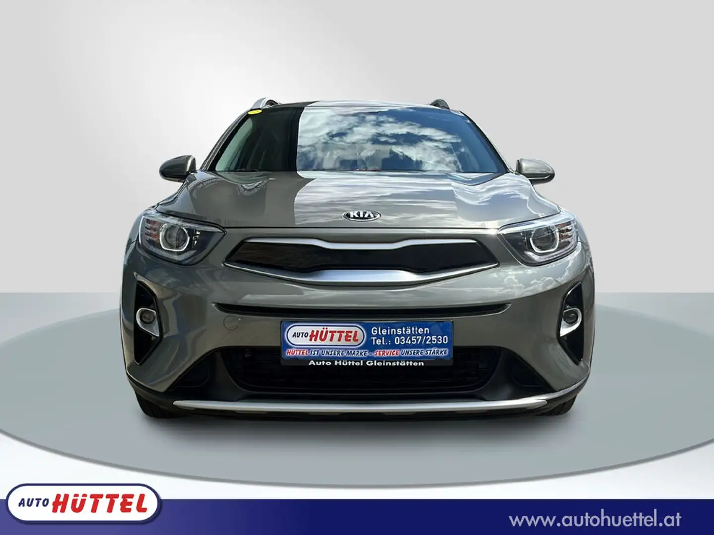 Kia Stonic Silber  1,25 MPI ISG Grün - 2