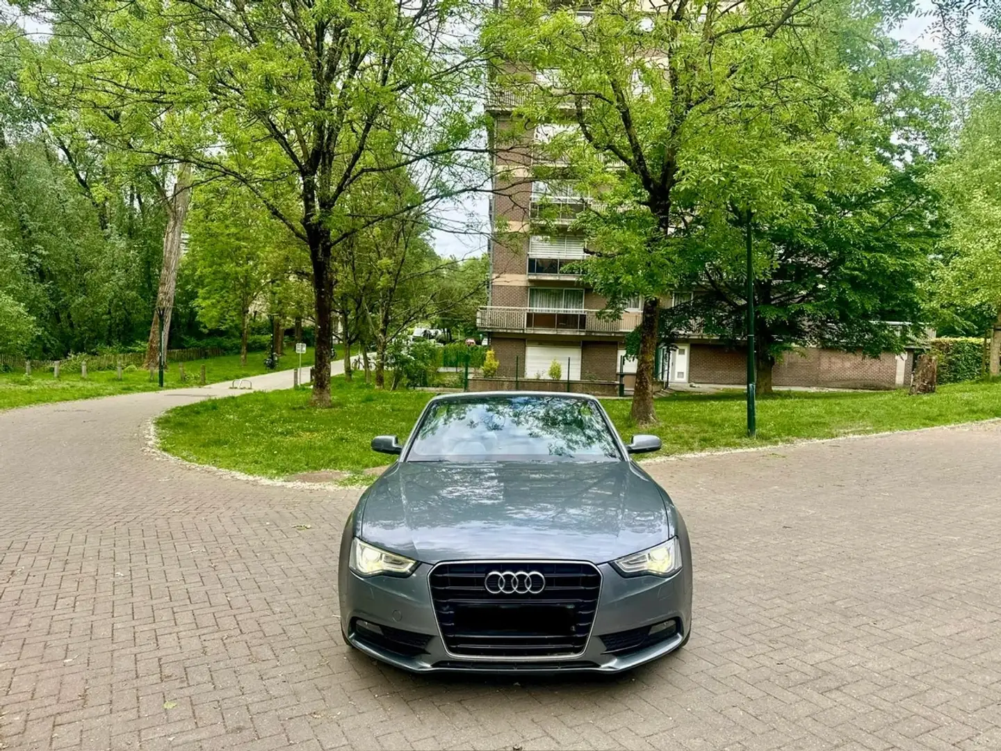 Audi A5 Cabriolet 2.0 TDi S line DPF Multitronic Gris - 2