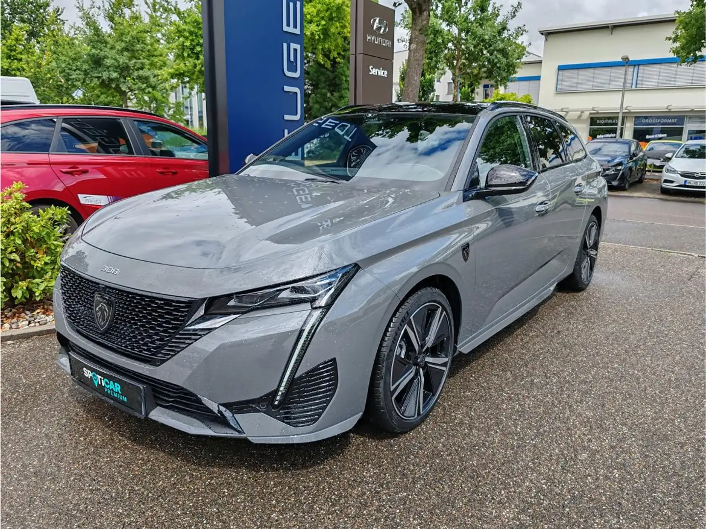 Peugeot 308 SW GT Benzin Automatik ❗SOFORT VERFÜGBAR, HAMMER A Grau - 1