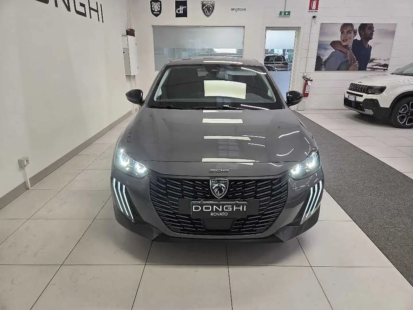 Peugeot 208 Allure PureTech 100cv S&S AZIENDALE! Grigio - 2