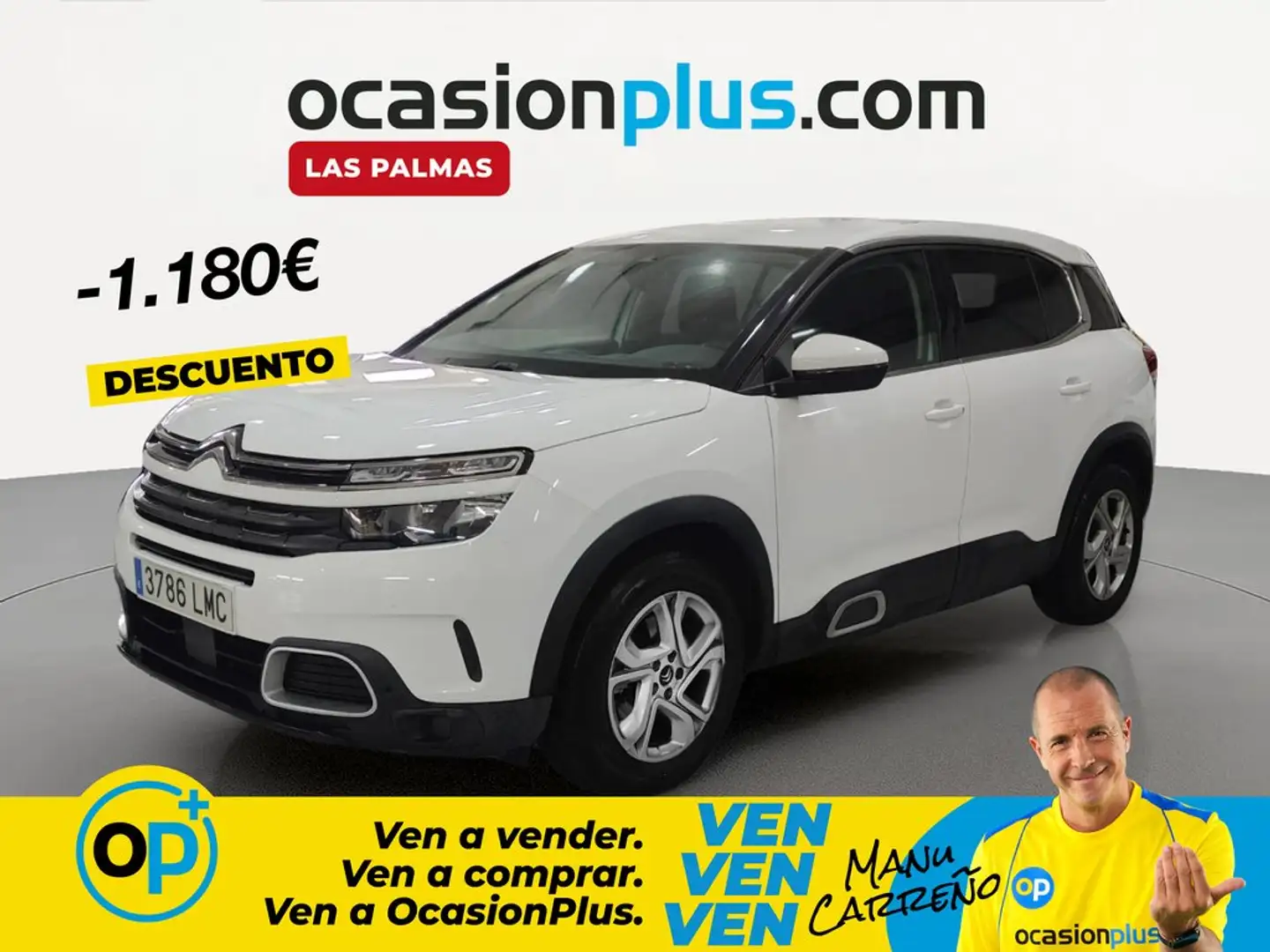 Citroen C5 Aircross PureTech S&S Live 130 Blanco - 1