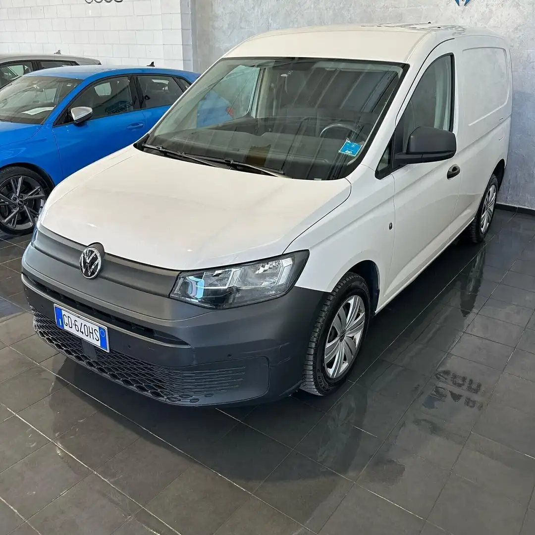 Volkswagen Caddy 2.0 TDI 102 CV Furgone Bianco - 2