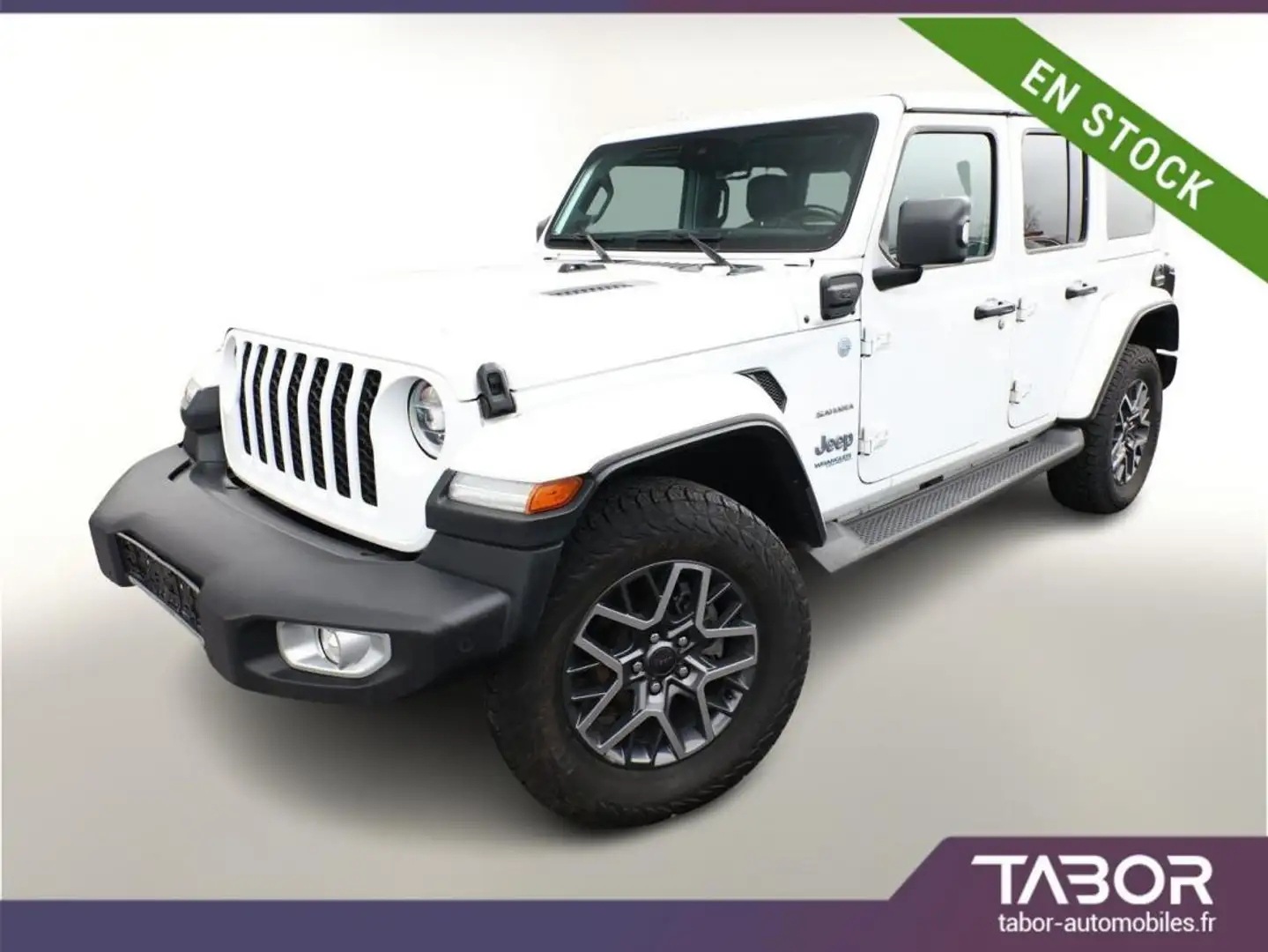 Jeep Wrangler Unlimited 2.0 T-GDI PHEV Sahara Blanc - 1