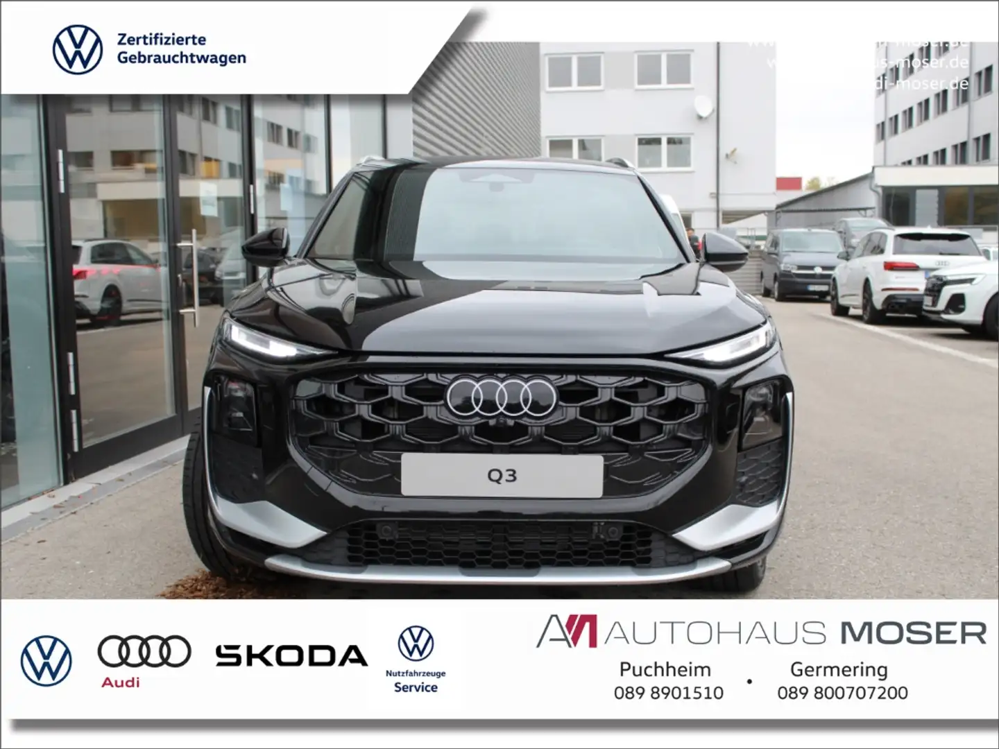 Audi Q3 SUV e-hybrid MJ 2026 S-tr. - S-line*Leder*Tech+*19 Noir - 1