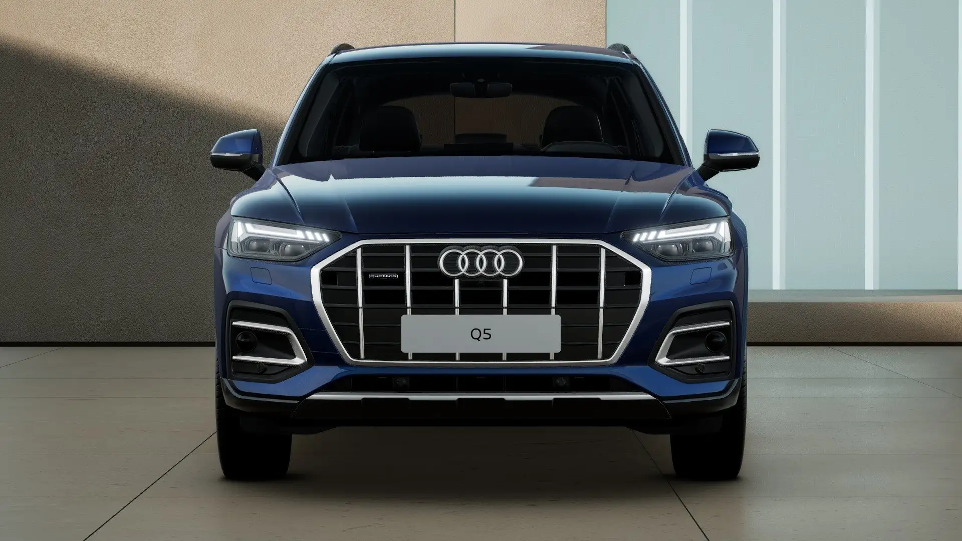 Audi Q5 40 TDI qu MATRIX AHK ACC NAVI Kameras Advanced Blau - 2