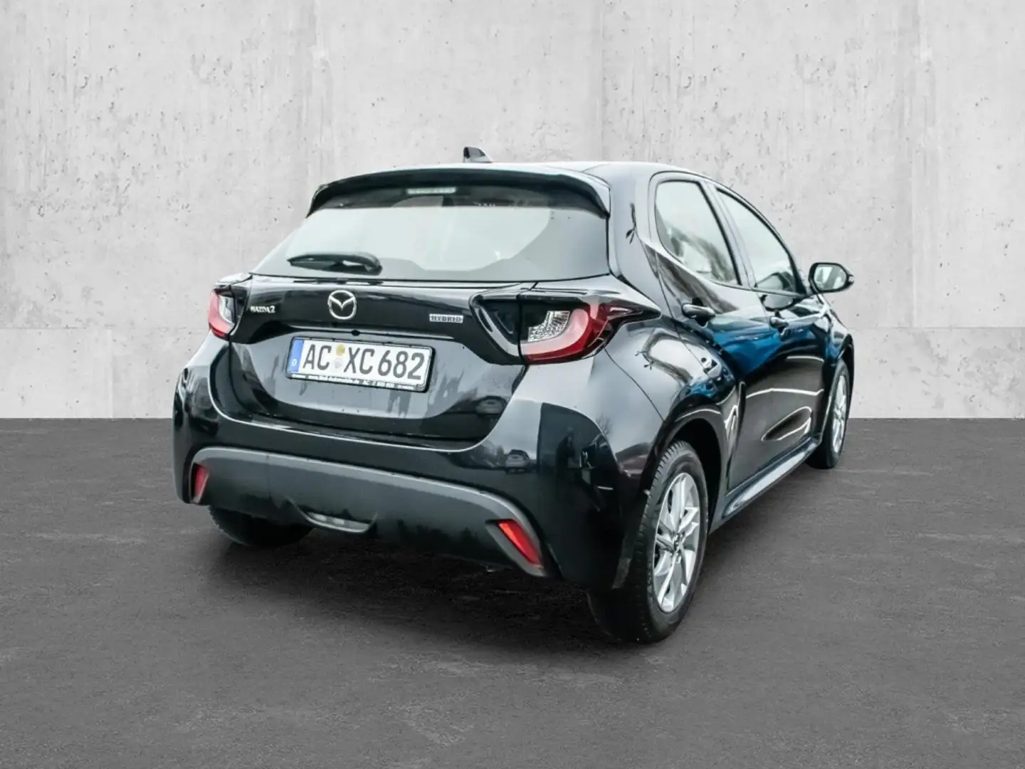 Mazda 2 2024 1.5L VVT-i 116PS e-CVT FWD CENTRE-LINE KAMERA Schwarz - 2