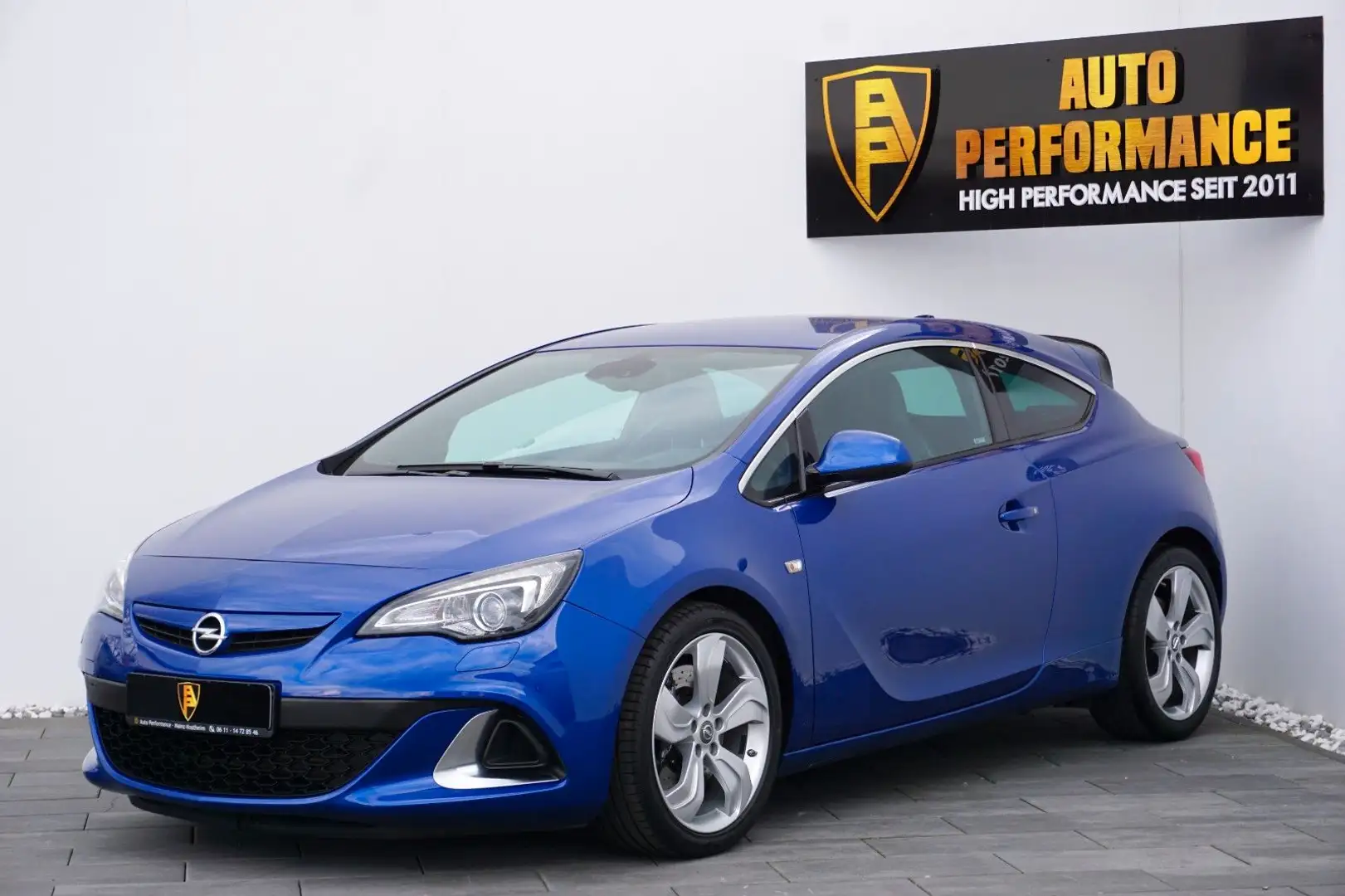 Opel Astra J GTC OPC 2.0 Turbo~nurOPELScheckheft~Navi Blauw - 1