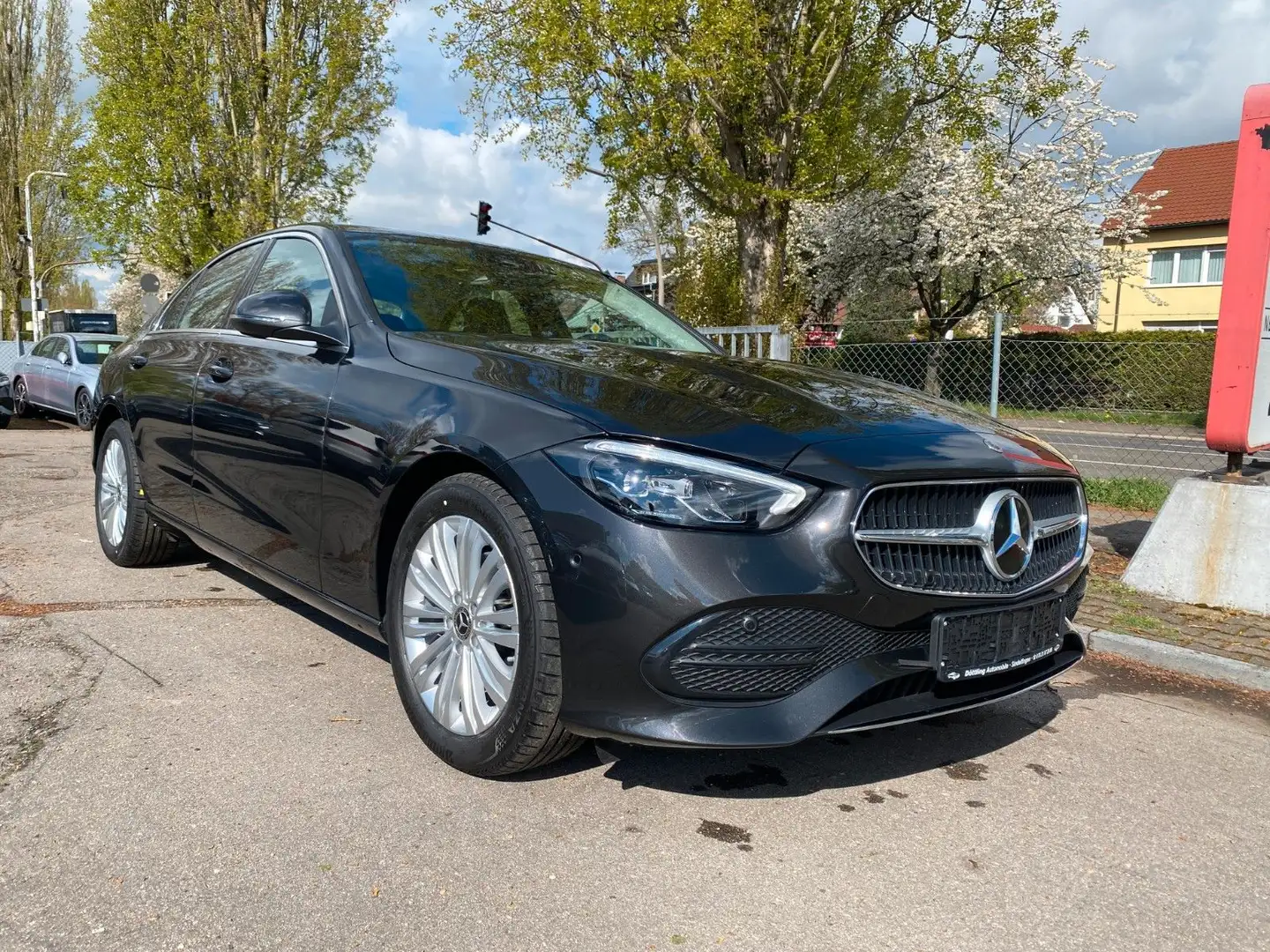 Mercedes-Benz C 180 *Avantgarde Advanced/Distr/AHK/Burm/Totw* Grijs - 1