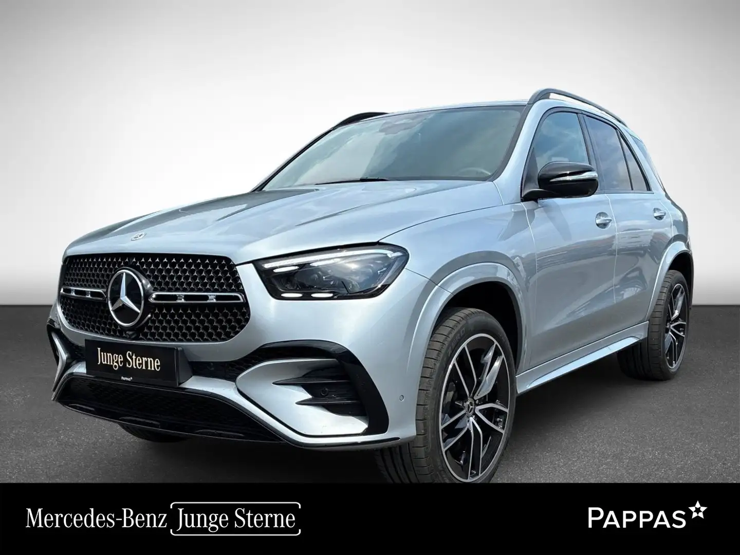 Mercedes-Benz GLE 450 d 4MATIC Stdhz Navi Airm SHZ EASY-PACK Silber - 1