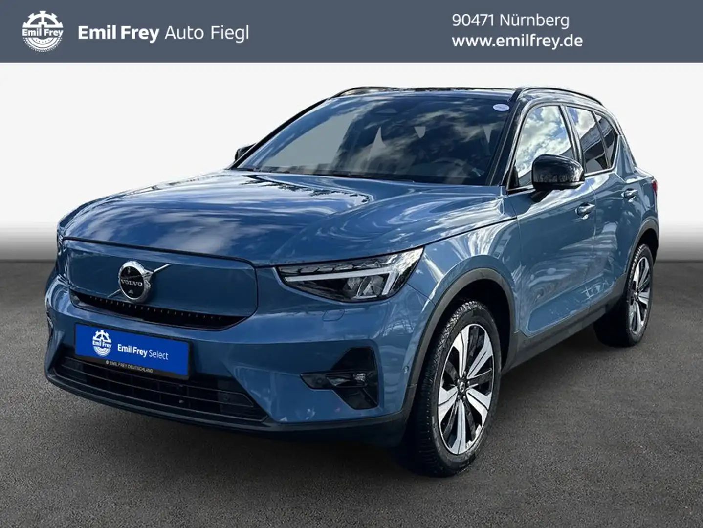 Volvo XC40 XC40 Recharge 69 kWh Single Motor Ultimate Blau - 1