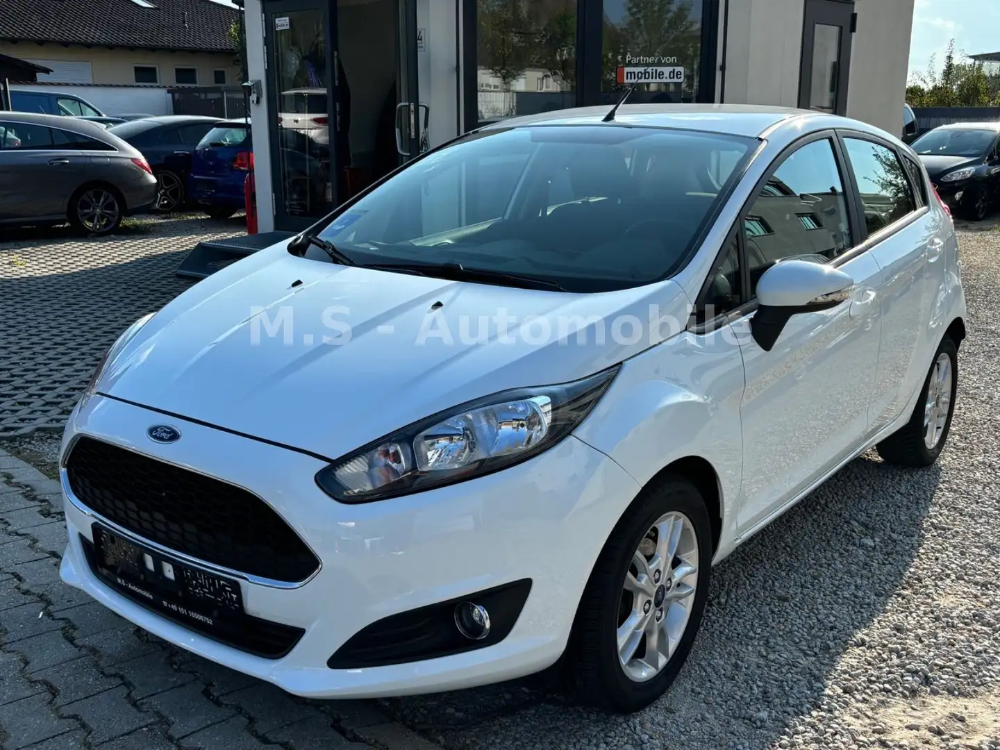 Ford Fiesta Sync Edition 5-türig*Klima*USB*AUX*CD Wit - 1
