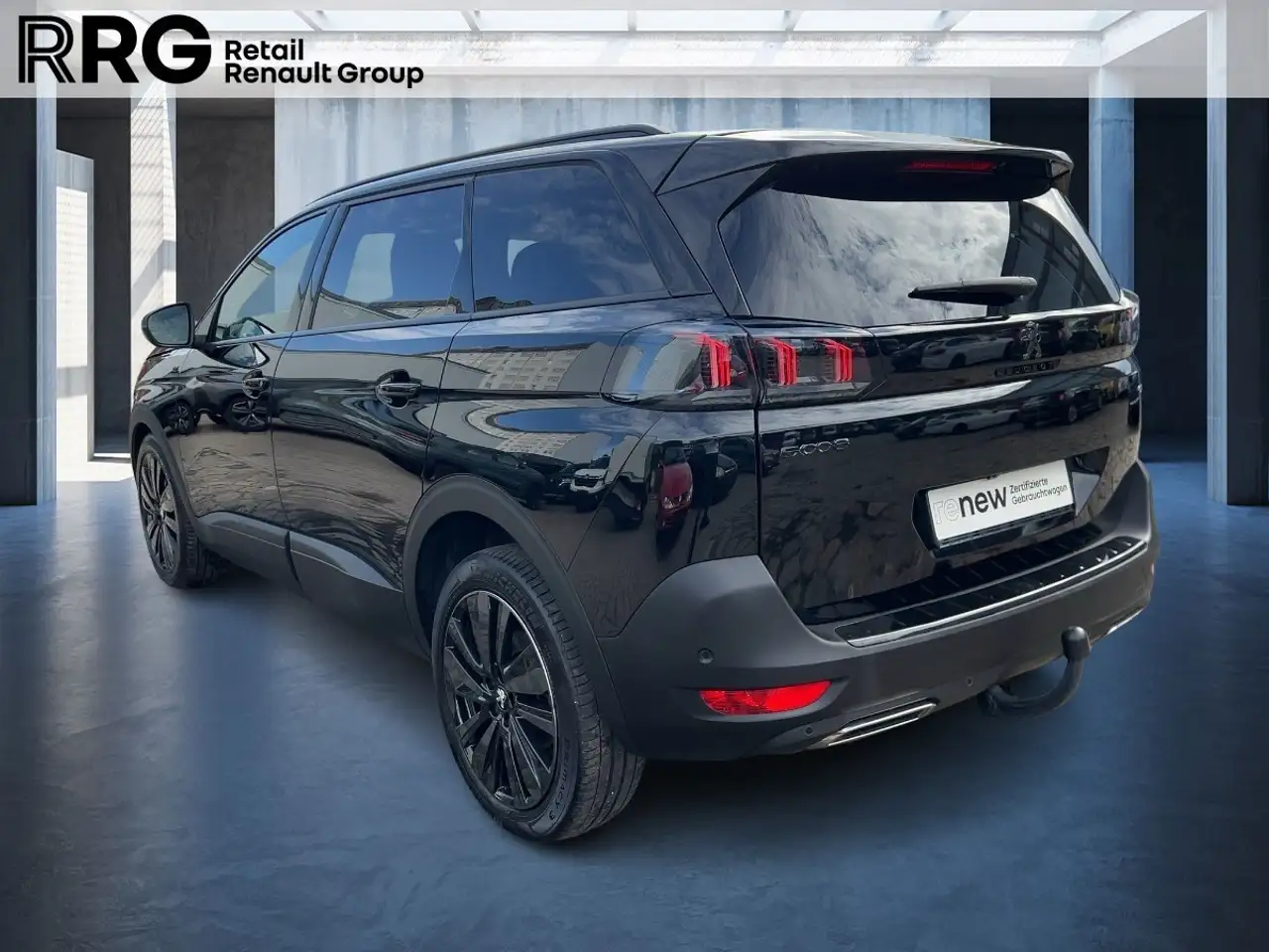 Peugeot 5008 2.0 BlueHDi 180 GT PANO SHZ LED AHK, миниатюра 4