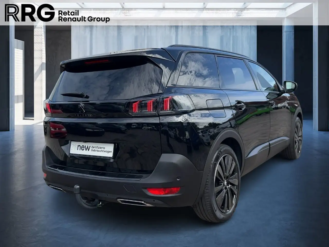 Peugeot 5008 2.0 BlueHDi 180 GT PANO SHZ LED AHK, миниатюра 5