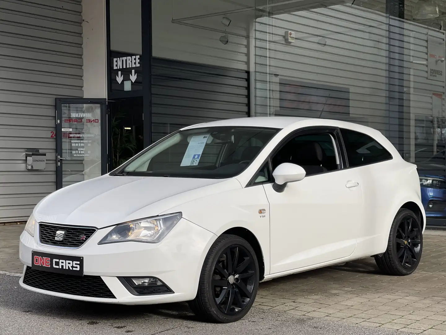 SEAT Ibiza FR 1.2 TSI 105cv AIRCO-VE-VC-ORD.BORD-JA17-GAR 1AN Wit - 1