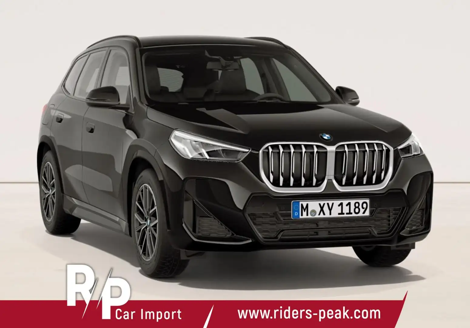 BMW X1 M Sport 18i sDrive/LED/NavKam/eHK/SHZ/18Zoll Schwarz - 2