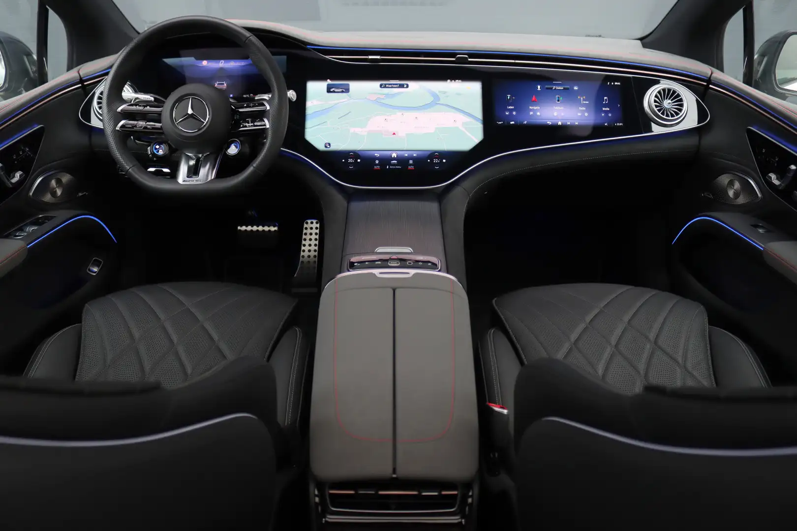 Mercedes-Benz EQS AMG 53 4MATIC+ 108 kWh | 658pk | Hyperscreen | Air Blauw - 2