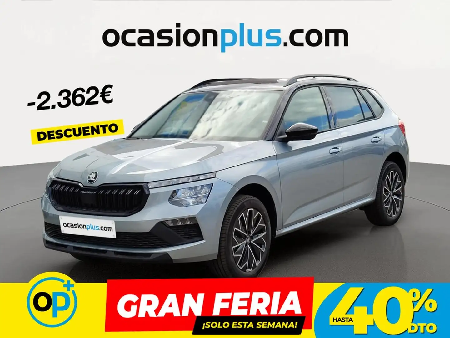 Skoda Kamiq 1.0 TSI Selection DSG7 85kW Gris - 1