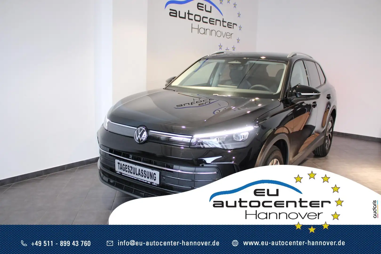 Volkswagen Tiguan 1.5 eTSI DSG Life 5-J-G AHK ACC LED PLUS Schwarz - 1
