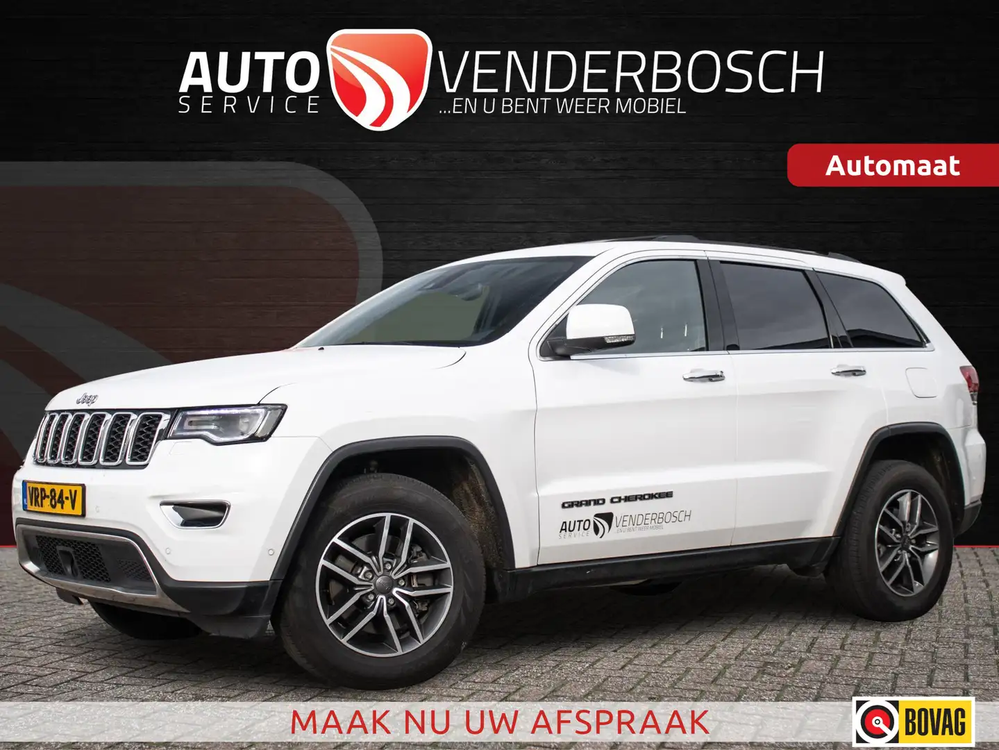 Jeep Grand Cherokee 3.0 CRD Limited 250pk | Grijs Kenteken | ACC | Tre Wit - 1