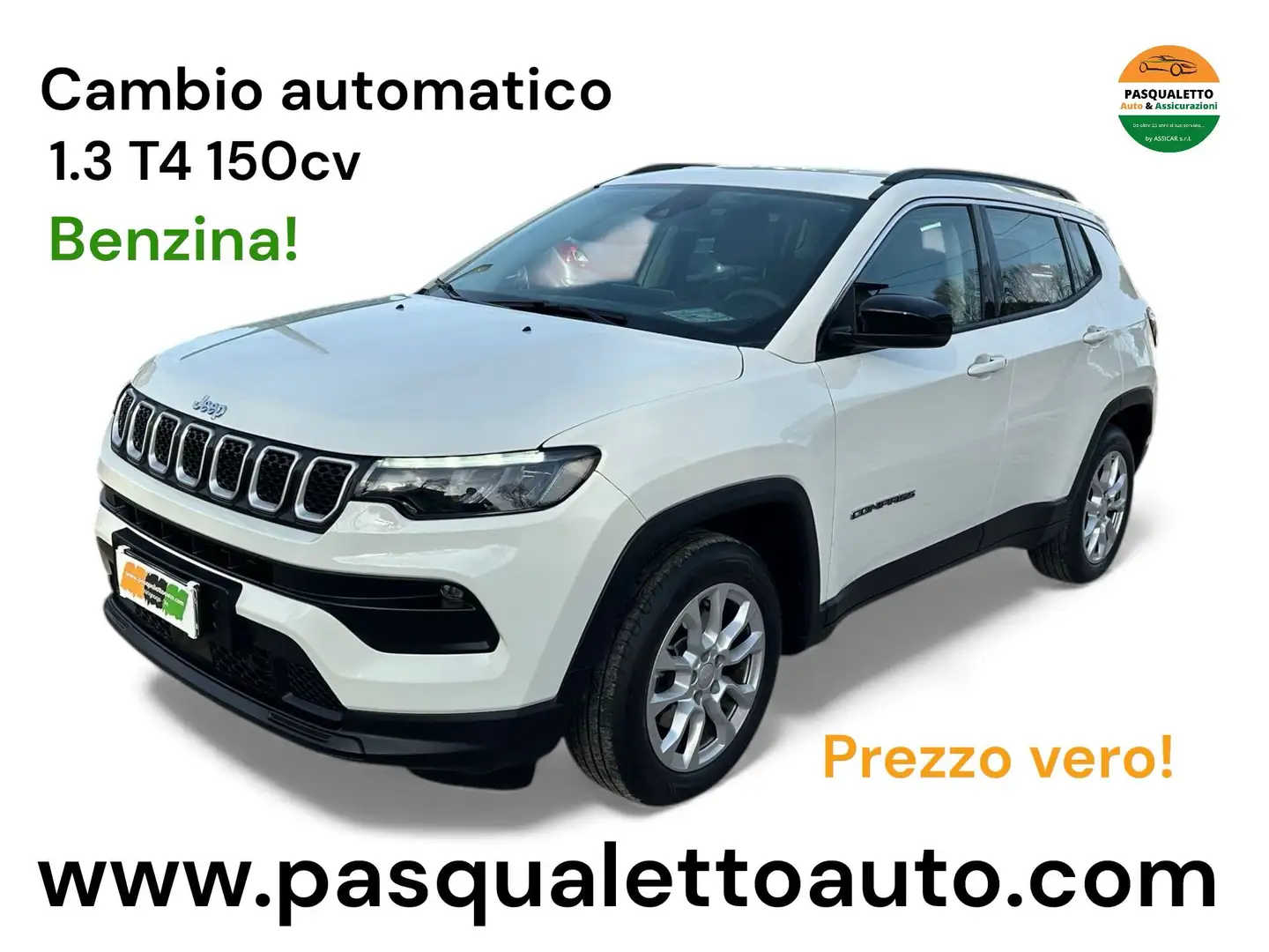 Jeep Compass Autom. Compass 1.3 t4 Business 2wd 150cv ddct Blanc - 1