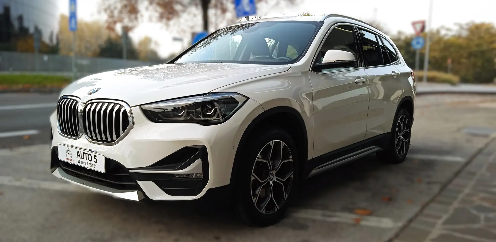 BMW X1 X1 F48 2019 sdrive18d Business Advantage auto Bianco - 1