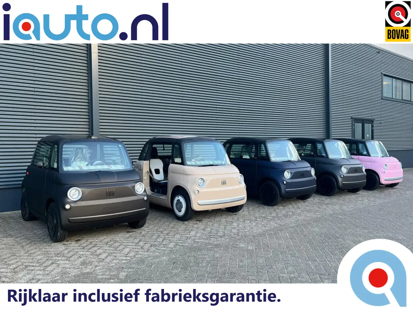 Fiat Topolino Elke kleur mogelijk - Direct uit voorraad ! Panora Blauw - 1