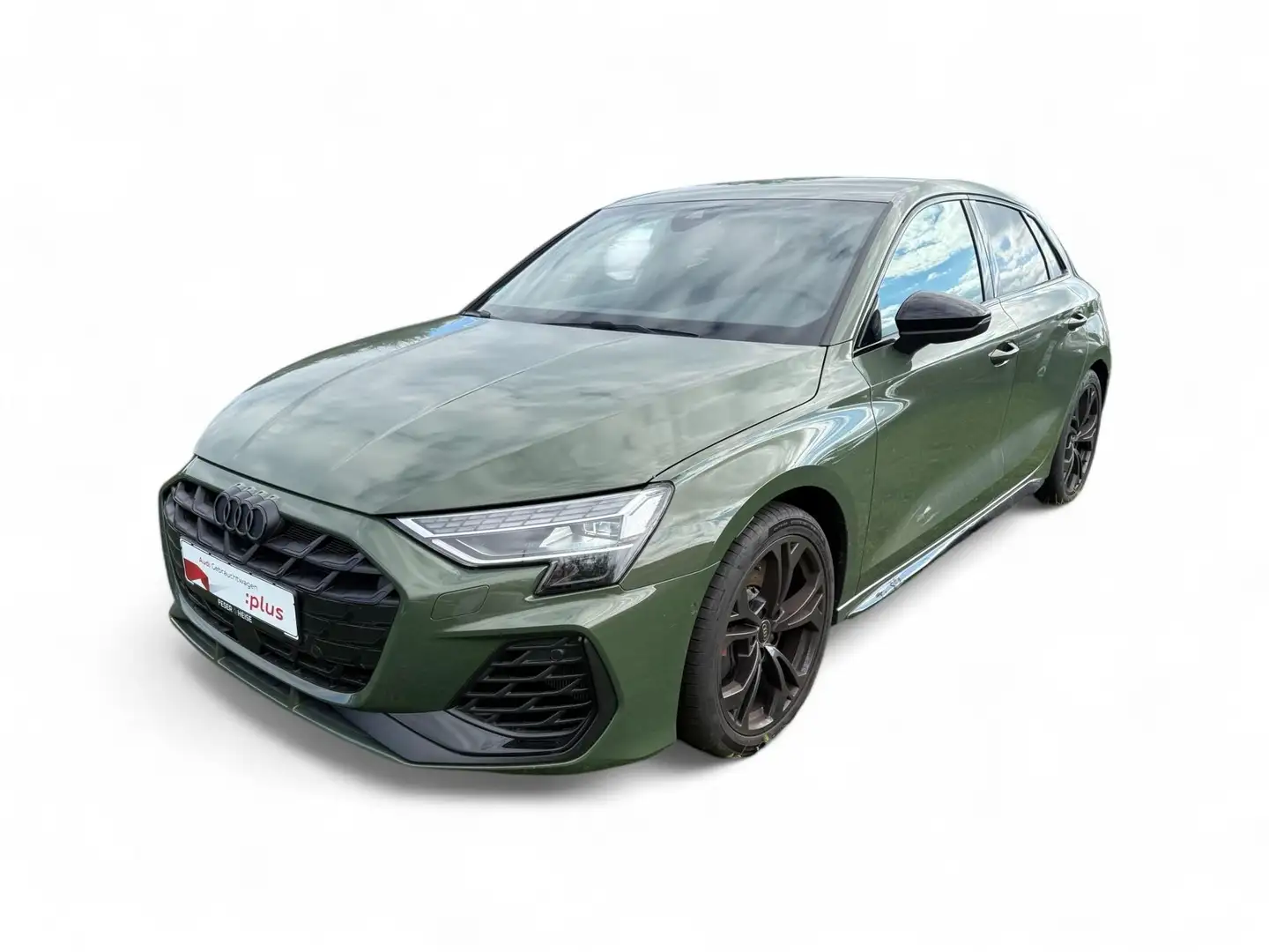 Audi S3 Sportback Akrapovic/SHZ/CarPlay/SONOS/19" Grün - 1