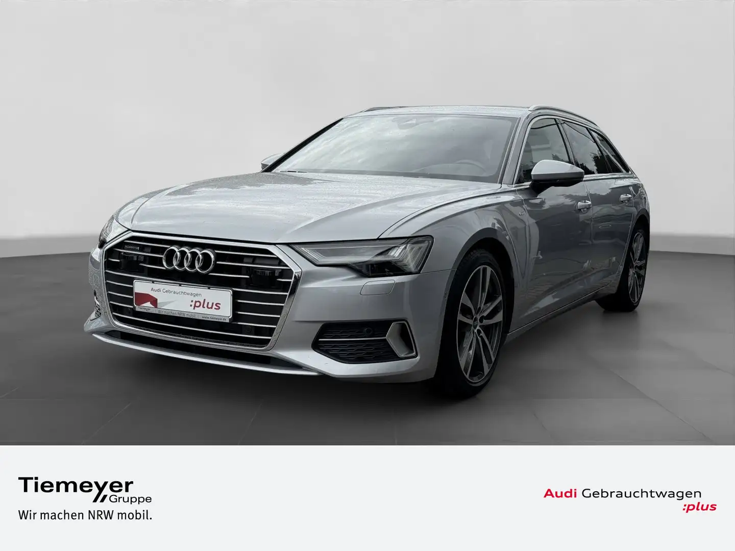 Audi A6 45 TDI Q S LINE HD-MATRIX HuD ST.HEIZ Silber - 1