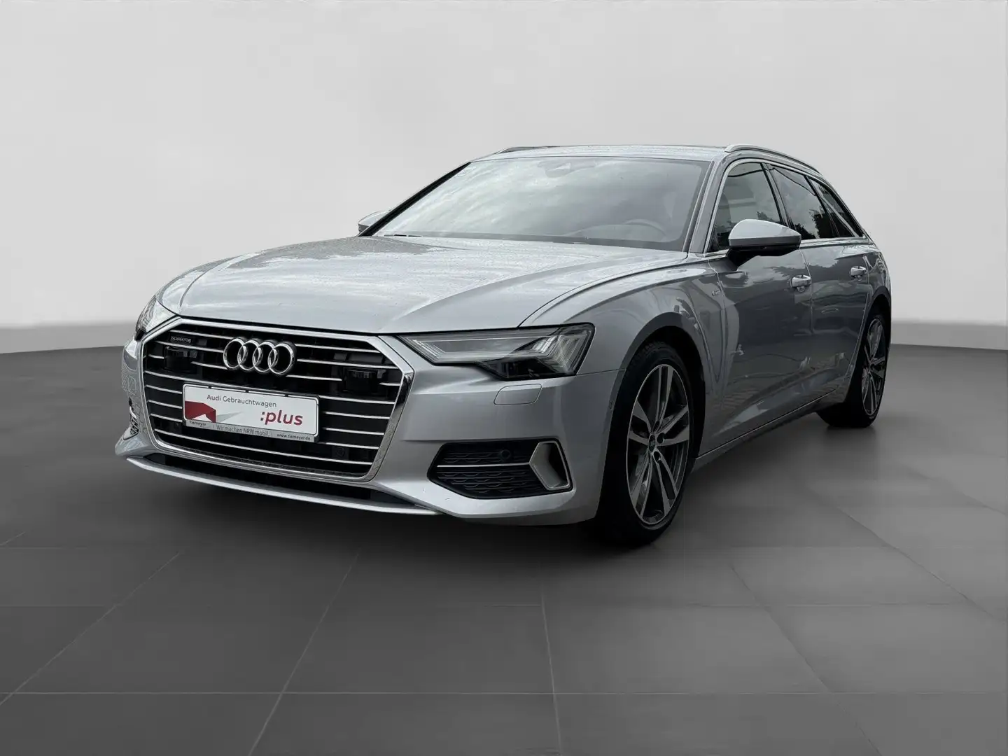 Audi A6 45 TDI Q S LINE HD-MATRIX HuD ST.HEIZ Silber - 2