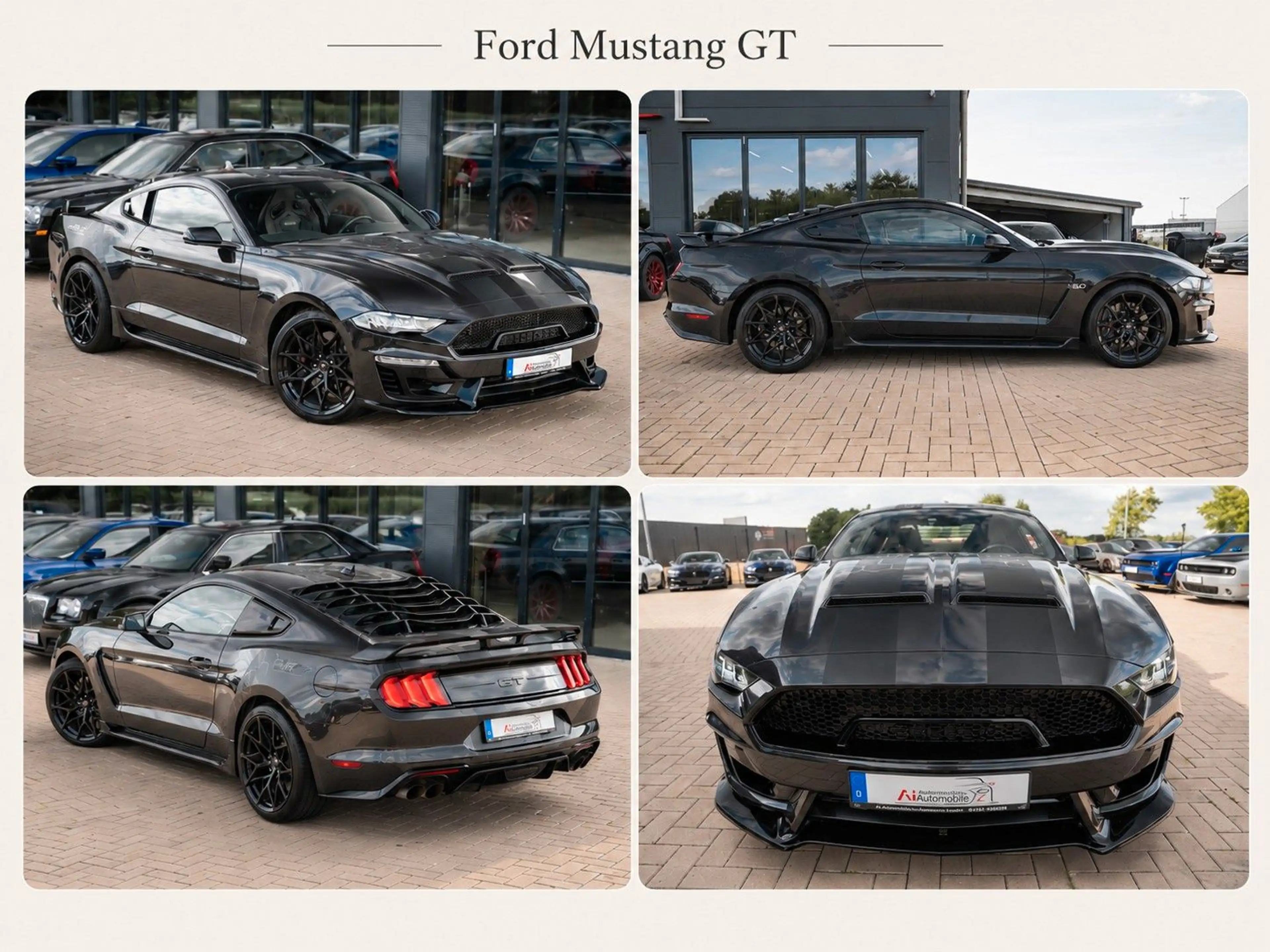 Ford Mustang GT 5,0 PREMIUM LEDER NAVI 20° COC — photo 9