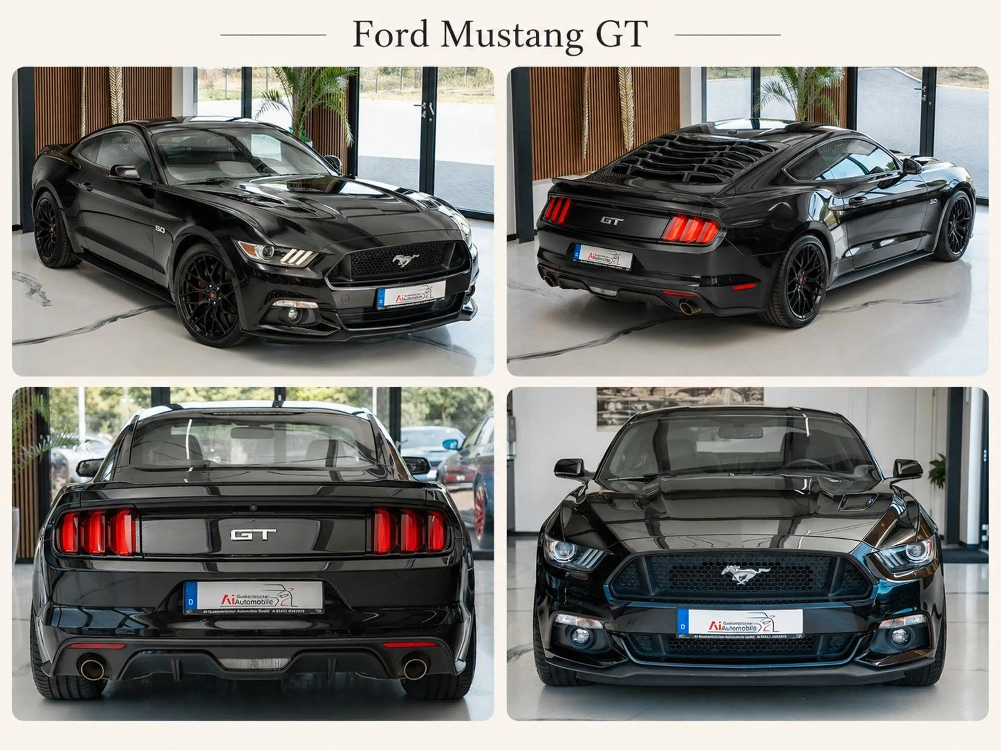 Ford Mustang GT 5,0 PREMIUM LEDER NAVI 20° COC — photo 10