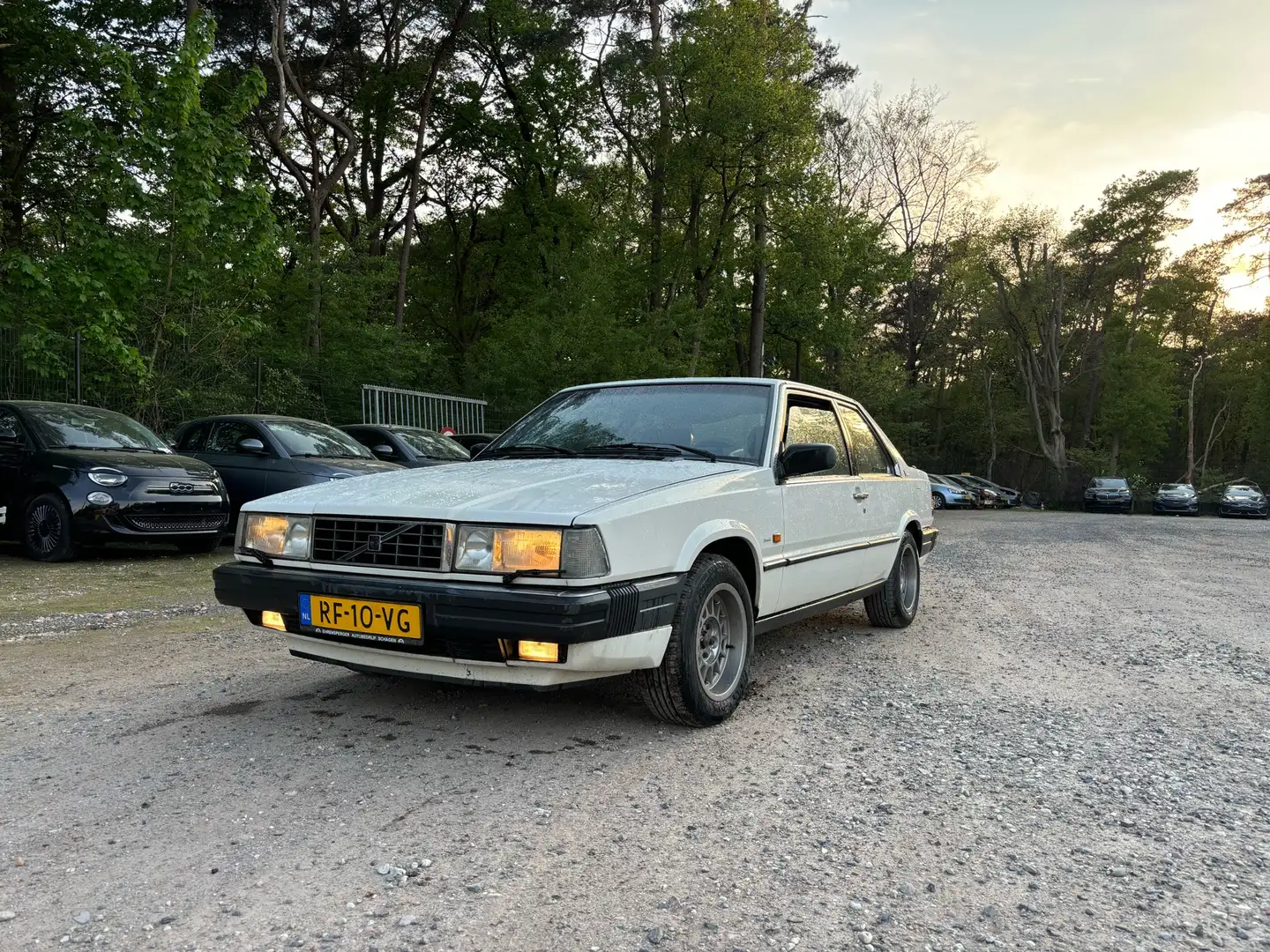 Volvo 760 volvo 780 bertone uniek! roestvrij apk v6 Blanc - 1