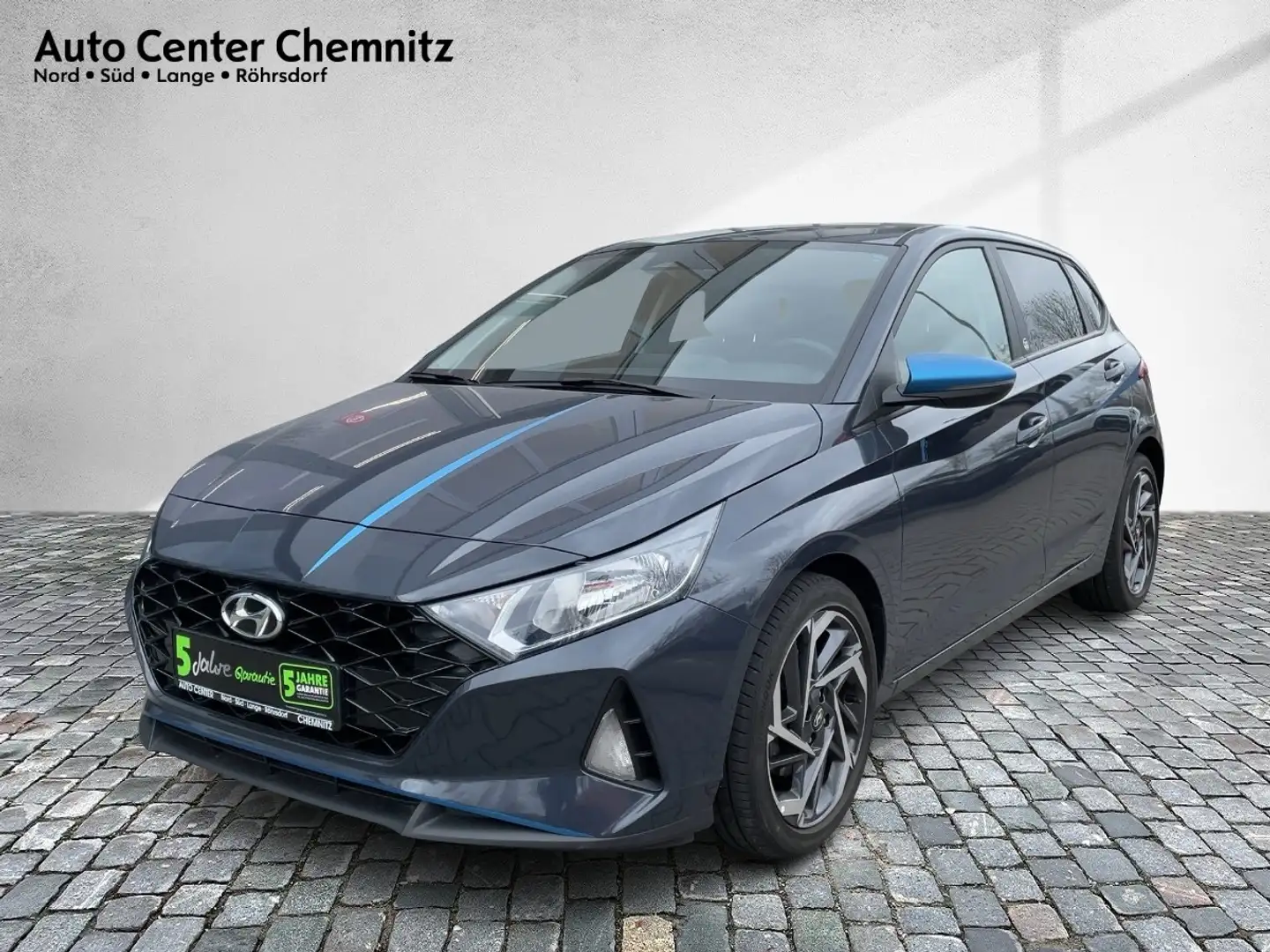 Hyundai i20 1.0 T-GDI Edition 30+ Navi/SHZ/LHZ/PDC/KAM Gris - 2