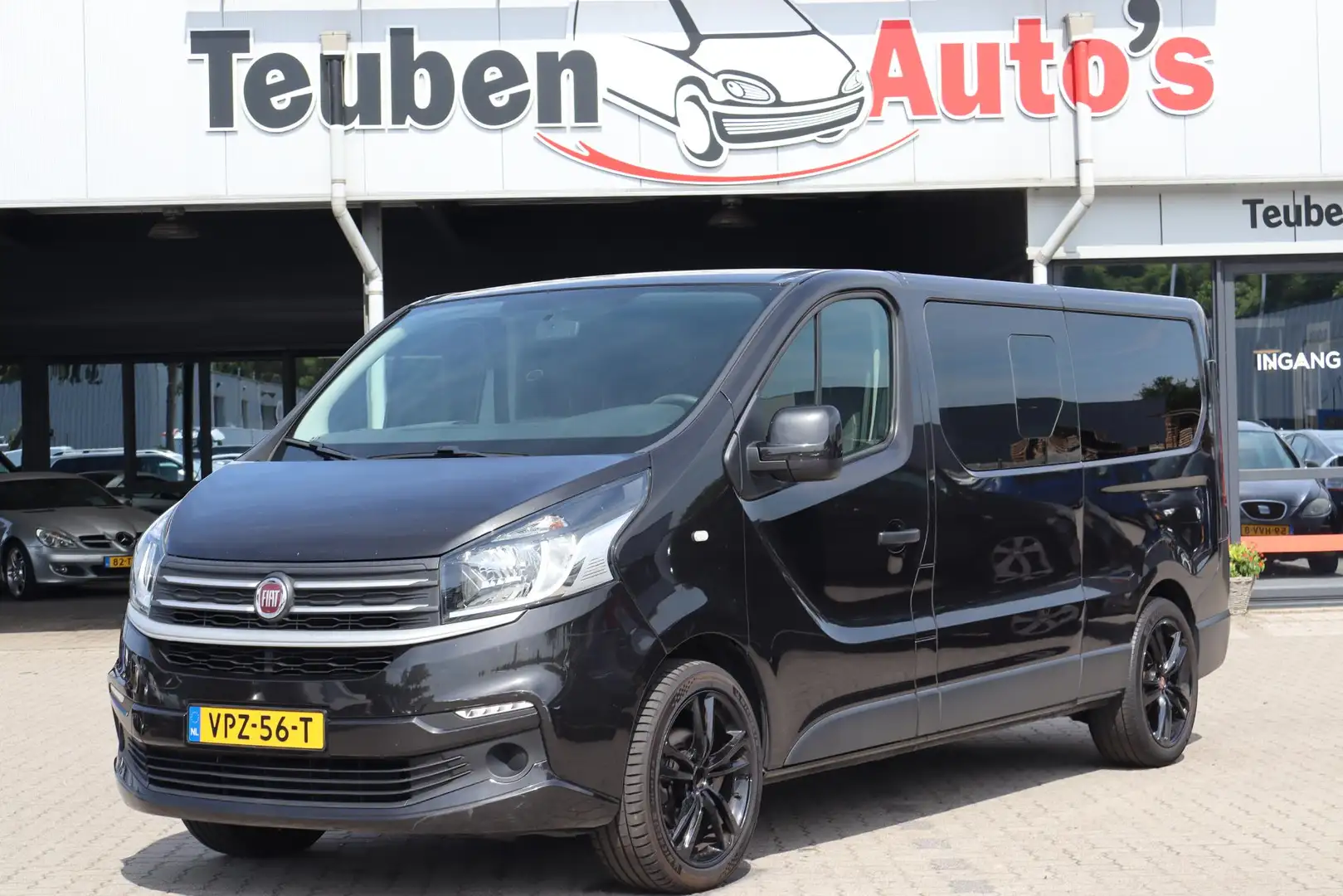 Fiat Talento 1.6 MJ L2H1 DC Basis Bijrijdersbank, Airco, Cruise Zwart - 1