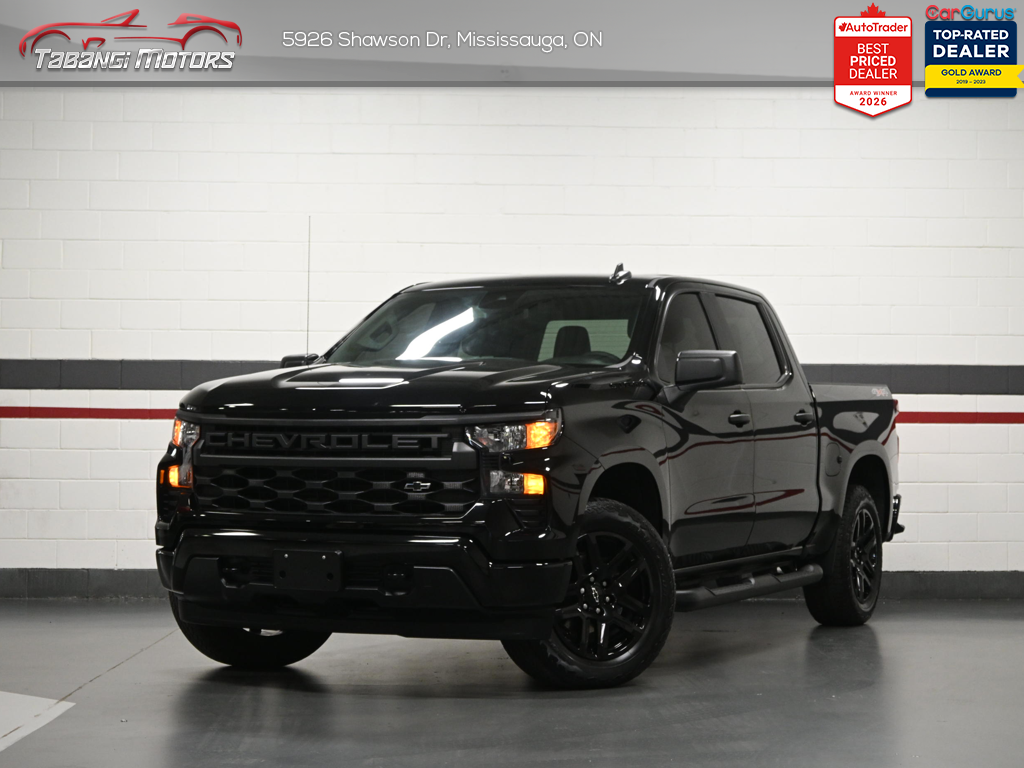 2024 Chevrolet Silverado 1500 Custom No Accident Lane Assist Carplay Remote Sta