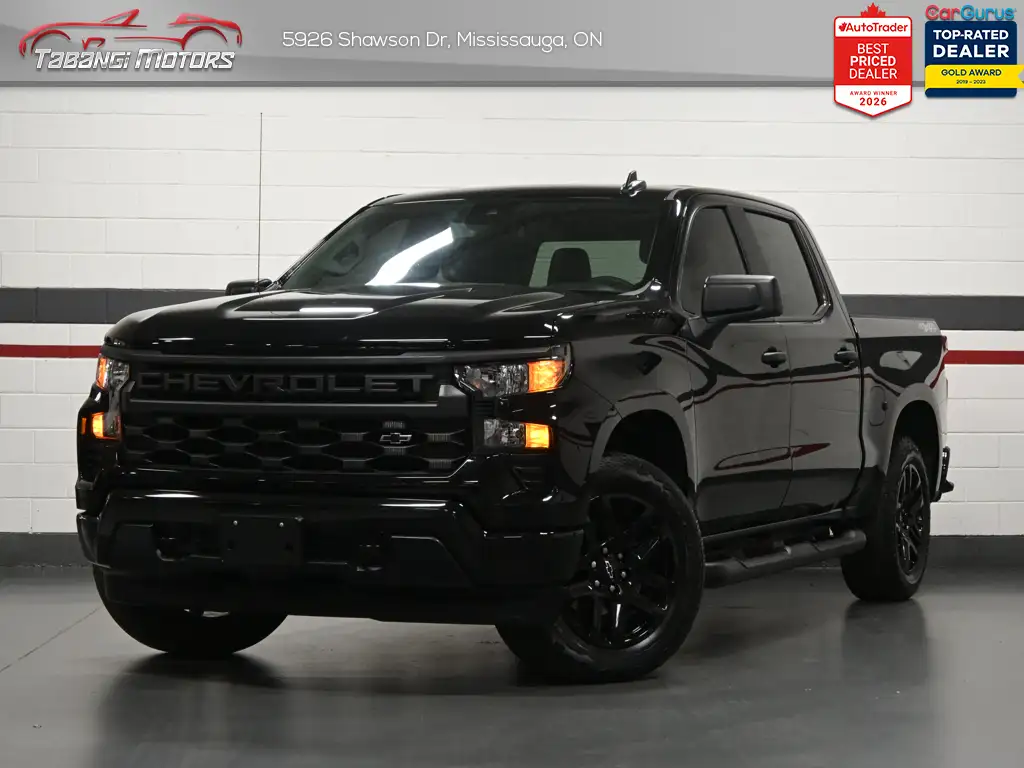 2024 Chevrolet Silverado 1500 Custom No Accident Lane Assist Carplay Remote Sta