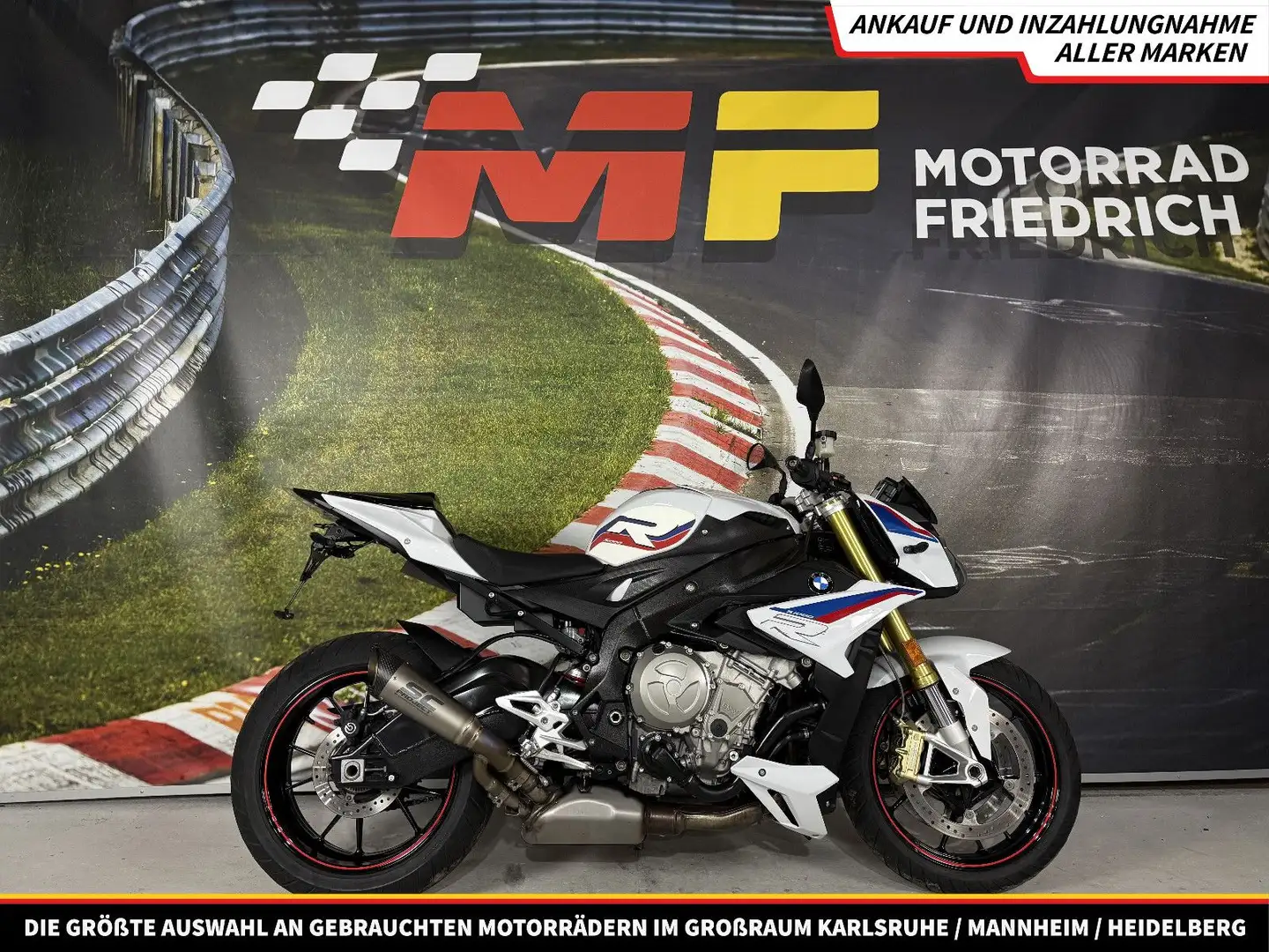 BMW S 1000 R EURO4 FACELIFT BLIPPER [ALLE PAKETE] Blanco - 1