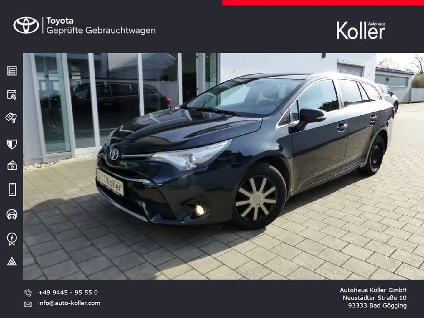 Toyota Avensis TS 1.8 VVT-i Edition-S+ Navi Kamera SHZ Blau - 1