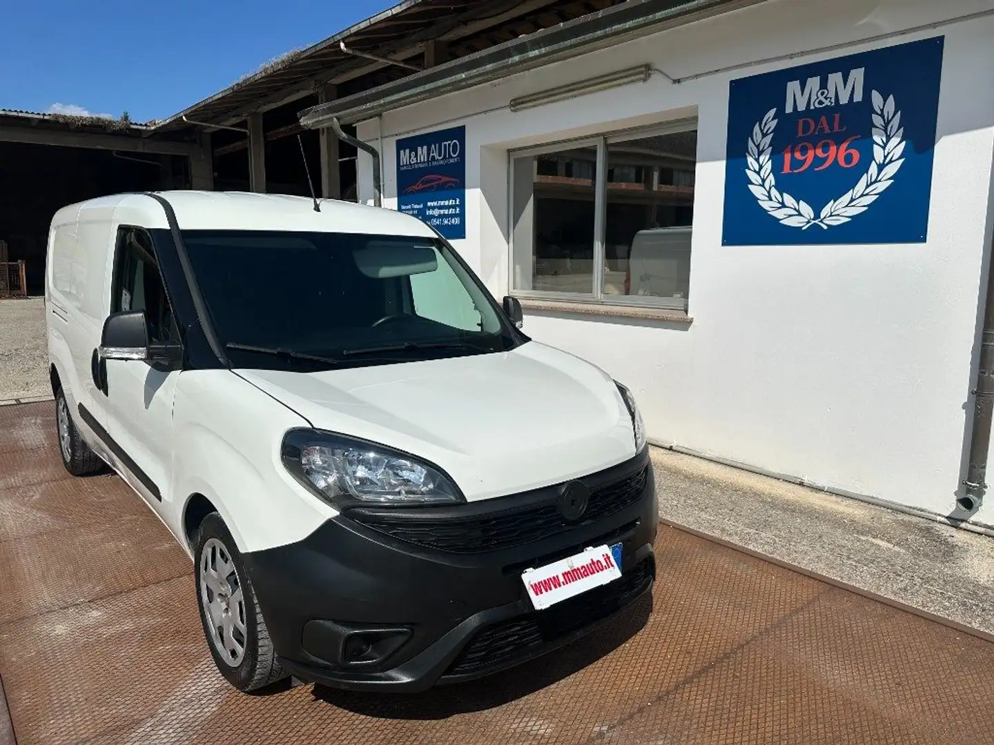 Fiat Doblo Doblò 1.6 MJT 120CV S&S Cargo Maxi Louuge 3 POS Blanc - 2