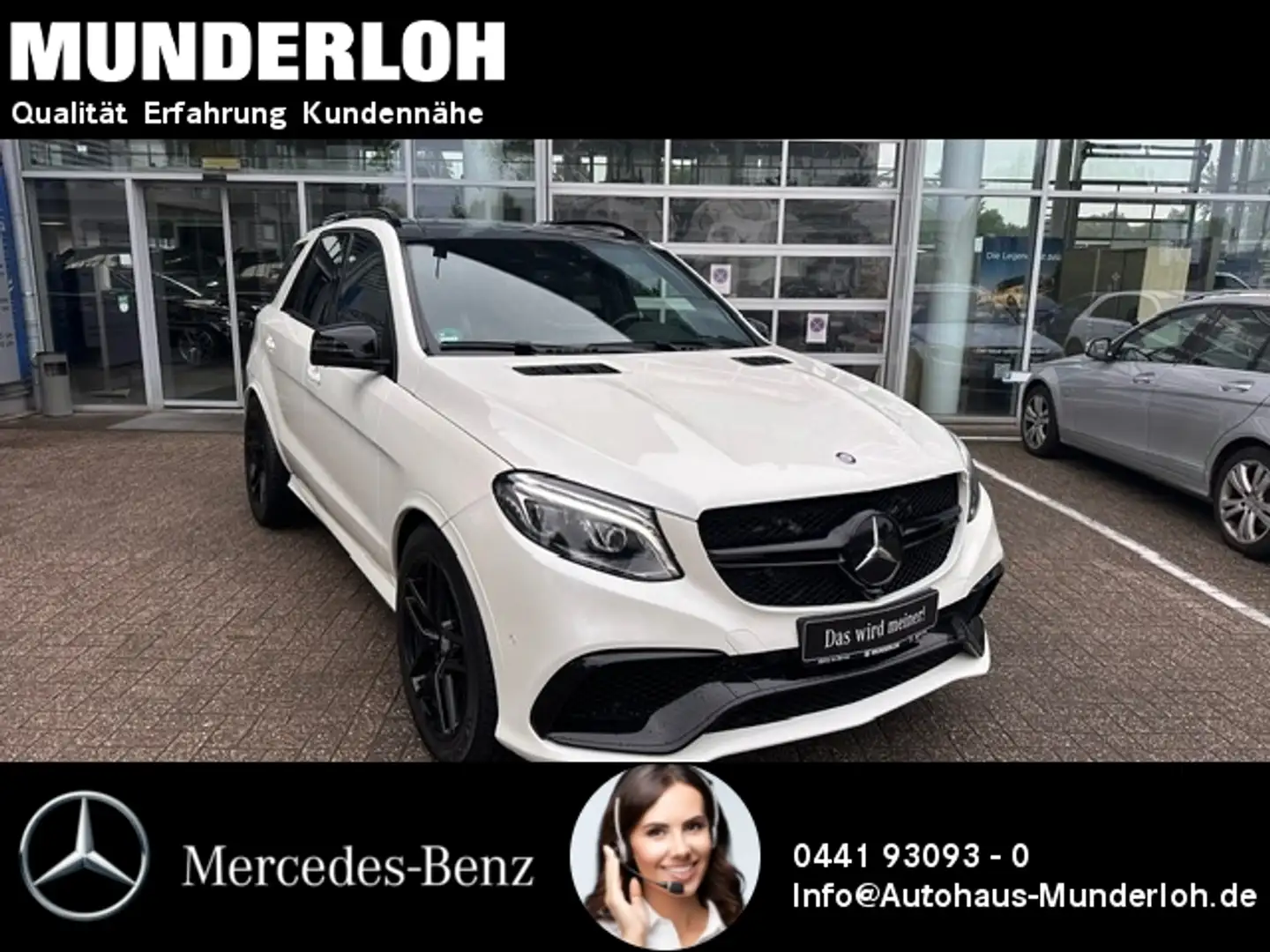 Mercedes-Benz GLE 63 AMG AMG GLE 63 S 4MATIC Pano Night Sportauspuff STH Bianco - 1