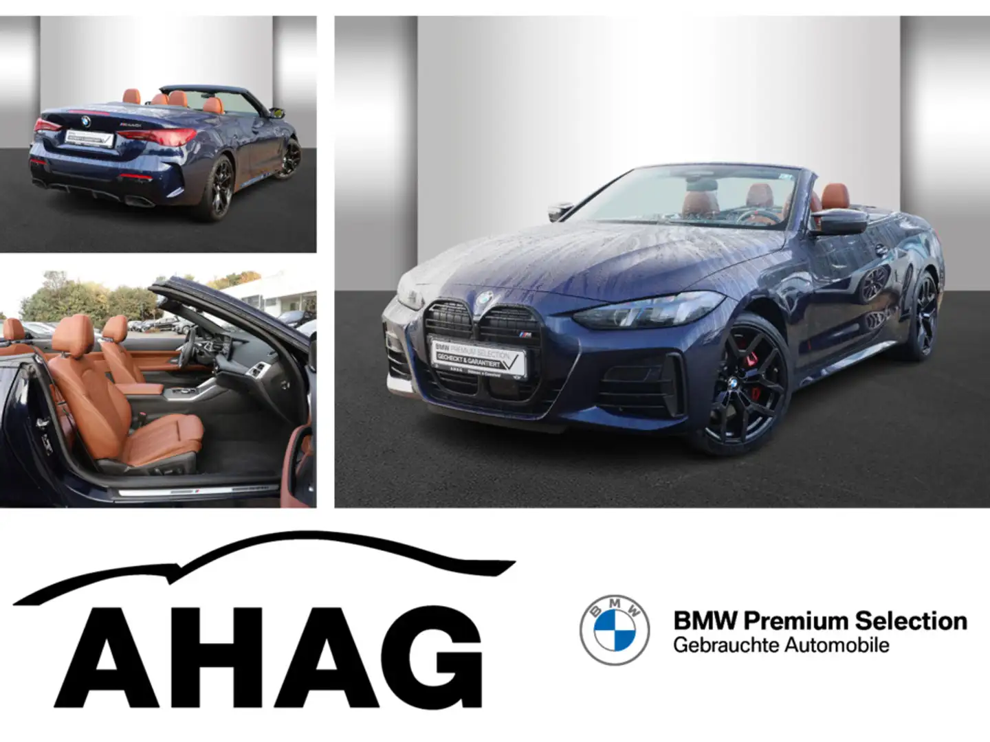 BMW 440 M440i xDrive Cabrio Carbon adapt. LED ACC H/K Blau - 1
