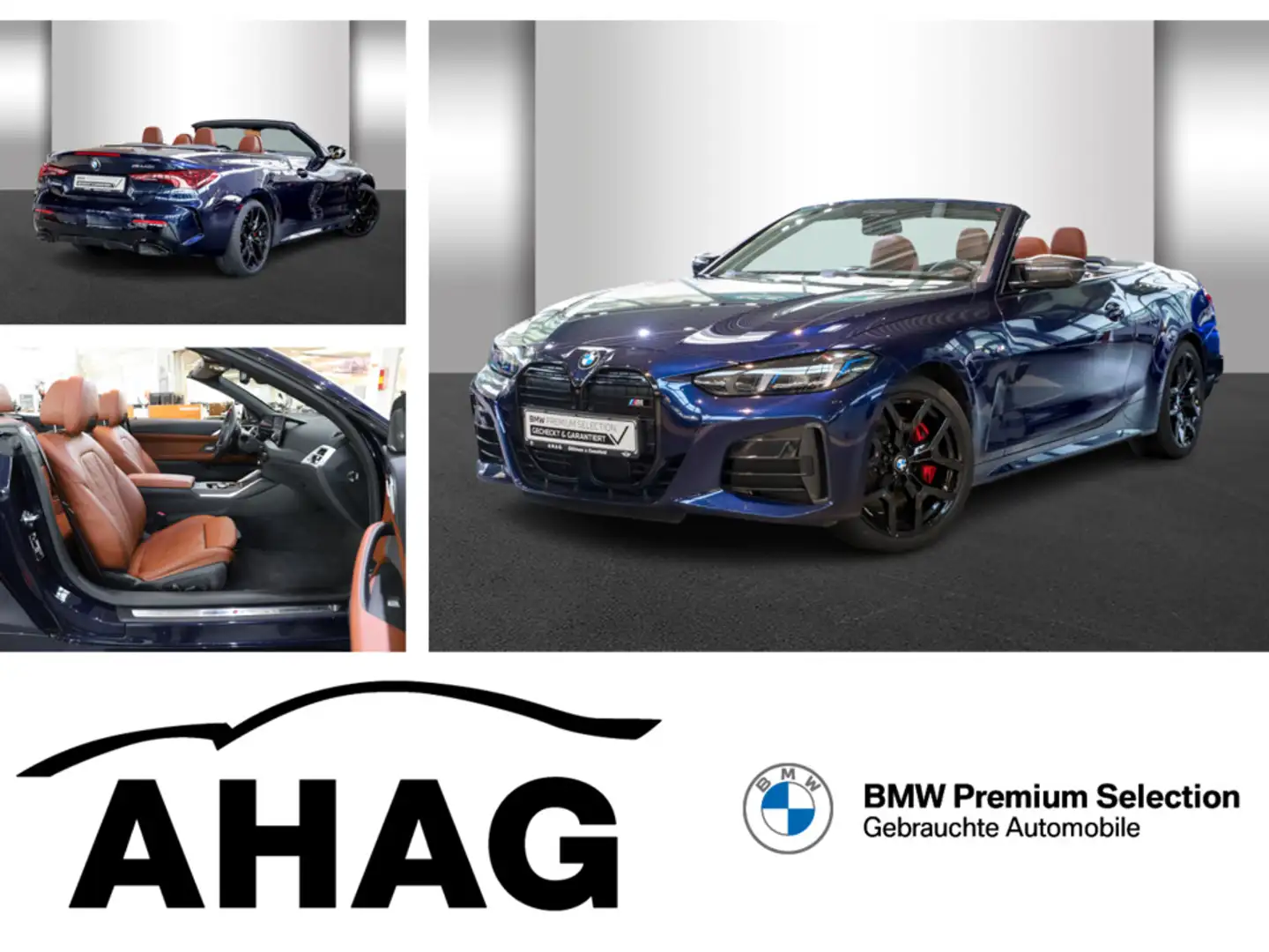 BMW 440 M440i xDrive Cabrio Carbon adapt. LED ACC H/K Blau - 1